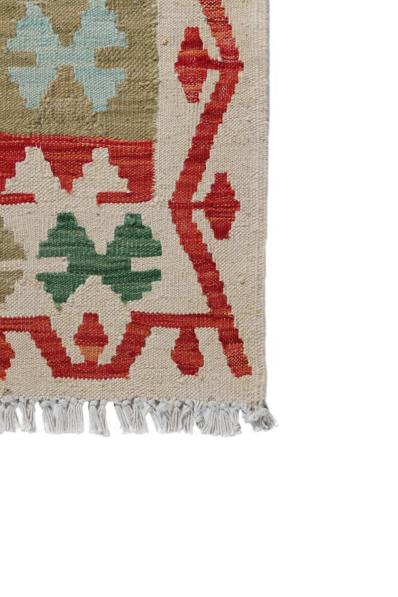 Kelim loper vloerkleed handgeweven uit Afghanistan - 3