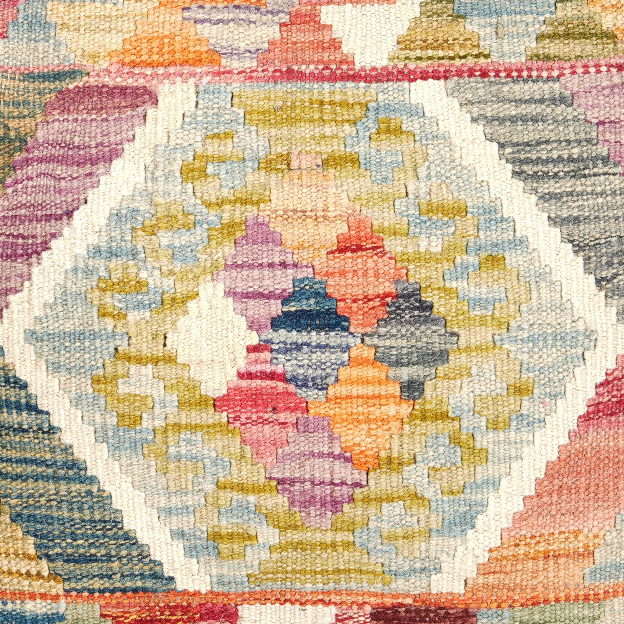 Kelim kussen 46x45cm closeup