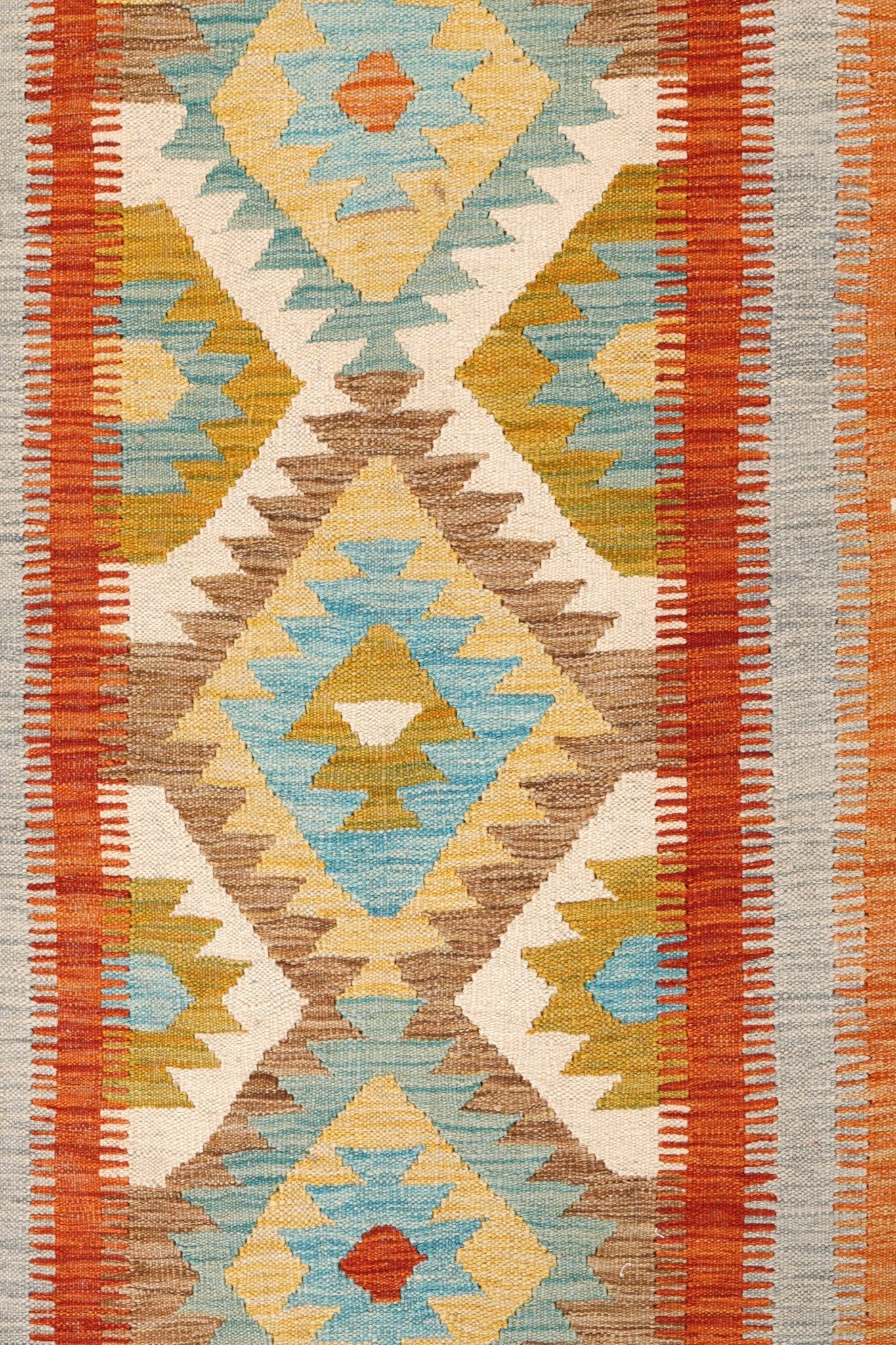 Kelim vloerkleed handgeweven uit Afghanistan - 3