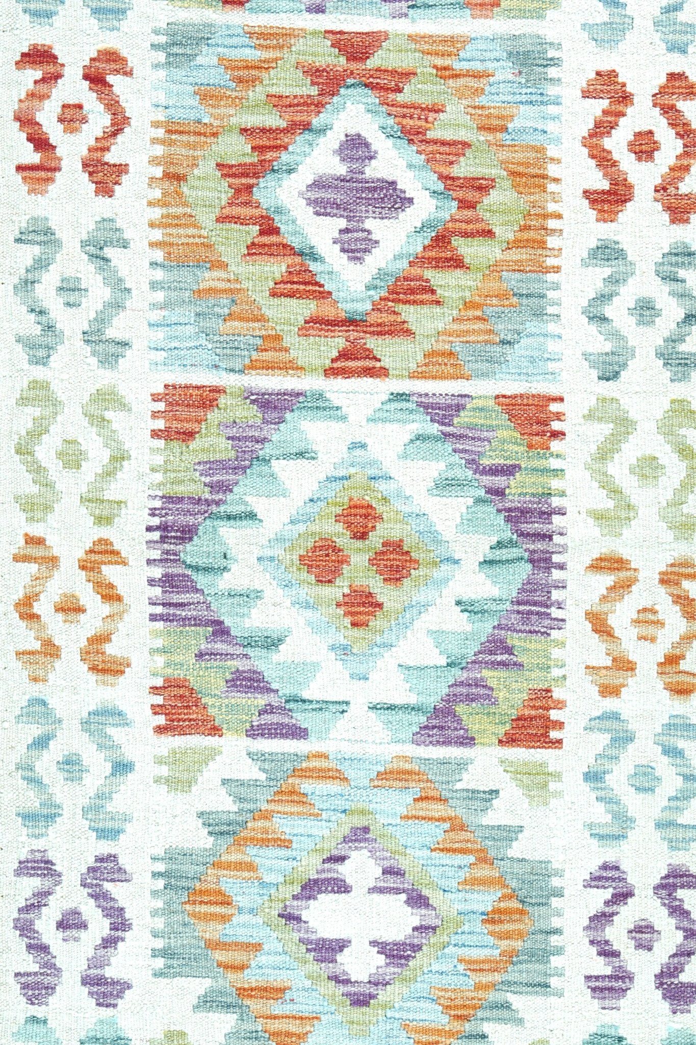 Kelim loper vloerkleed handgeweven uit Afghanistan - 3