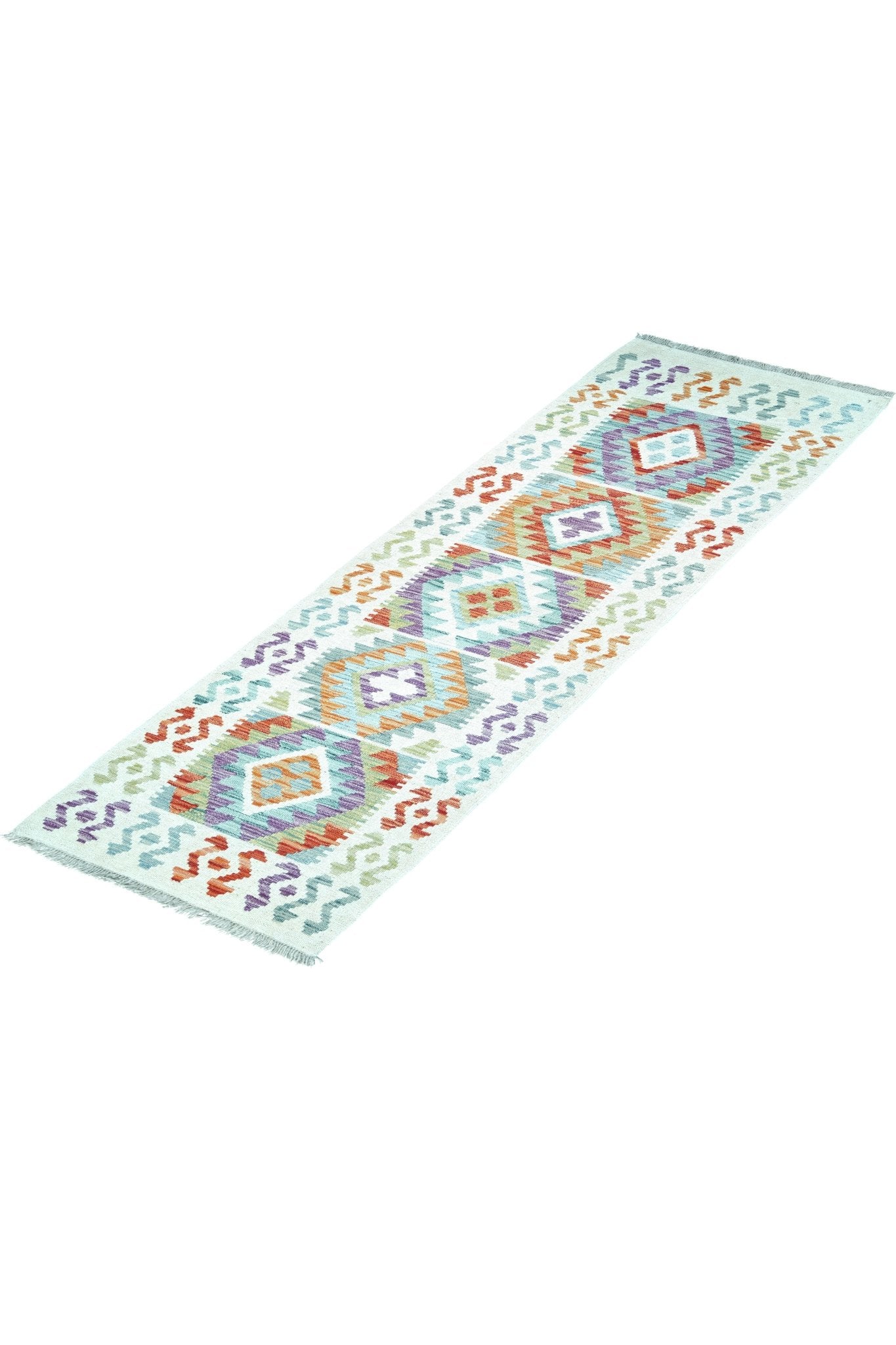 Kelim loper vloerkleed handgeweven uit Afghanistan - 2