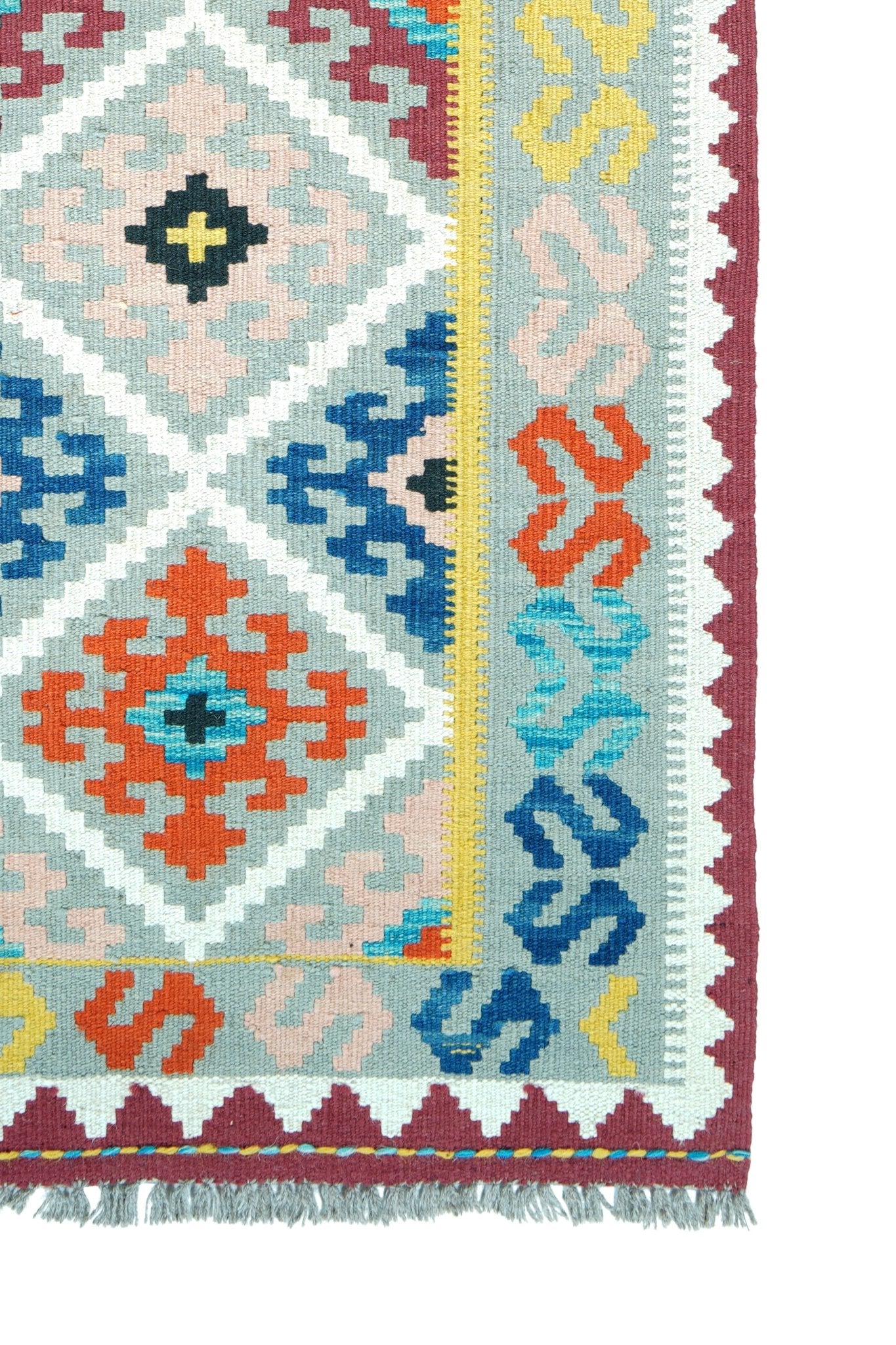 Kelim loper vloerkleed handgeweven uit Afghanistan - 4