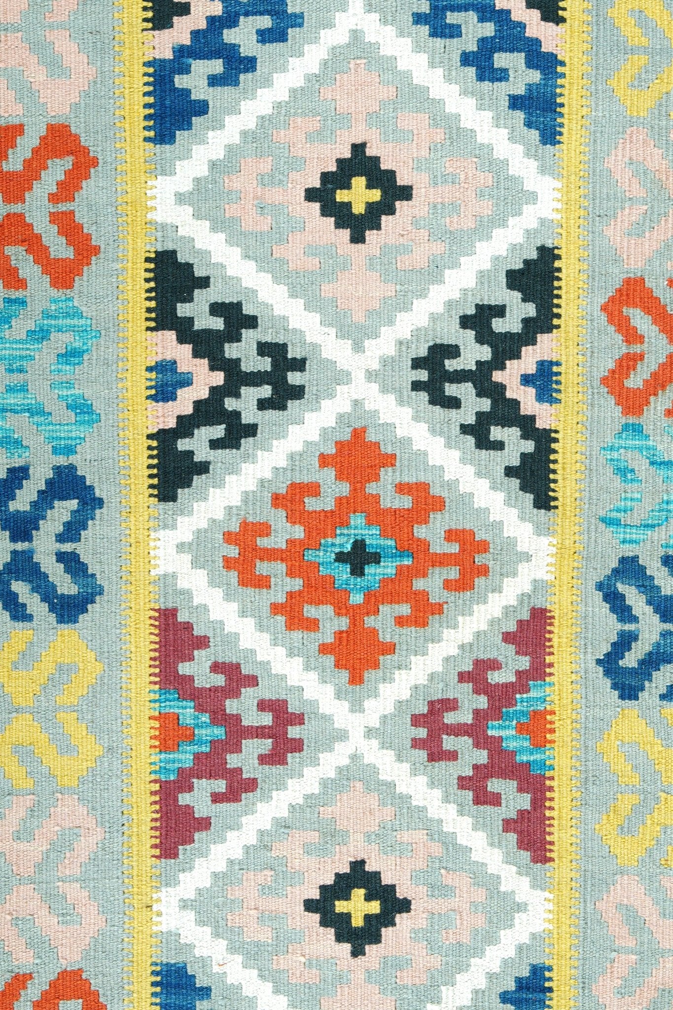 Kelim loper vloerkleed handgeweven uit Afghanistan - 3