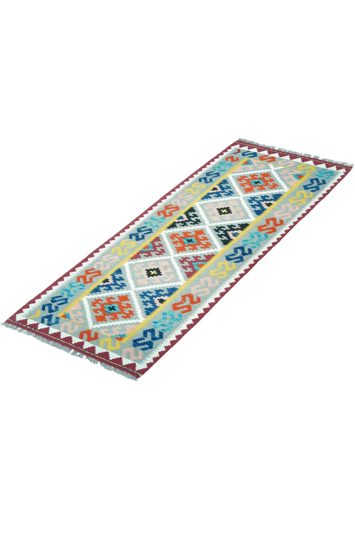 Kelim loper vloerkleed handgeweven uit Afghanistan - 2