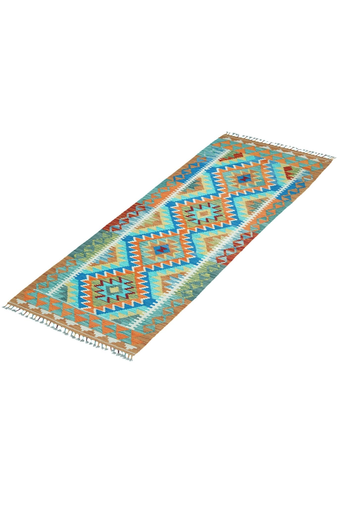 Kelim loper vloerkleed handgeweven uit Afghanistan - 2