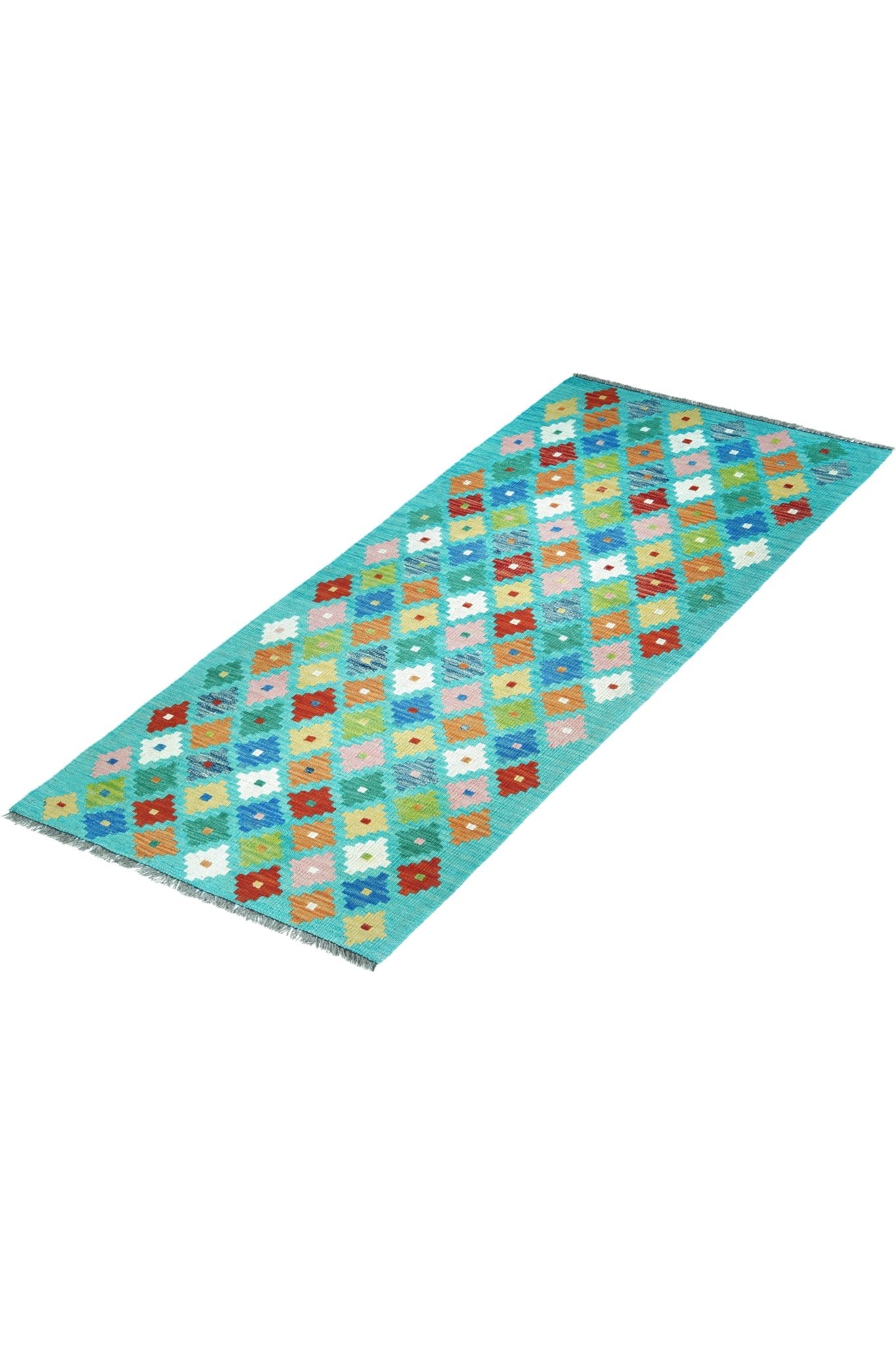 Kelim loper vloerkleed handgeweven uit Afghanistan - 2