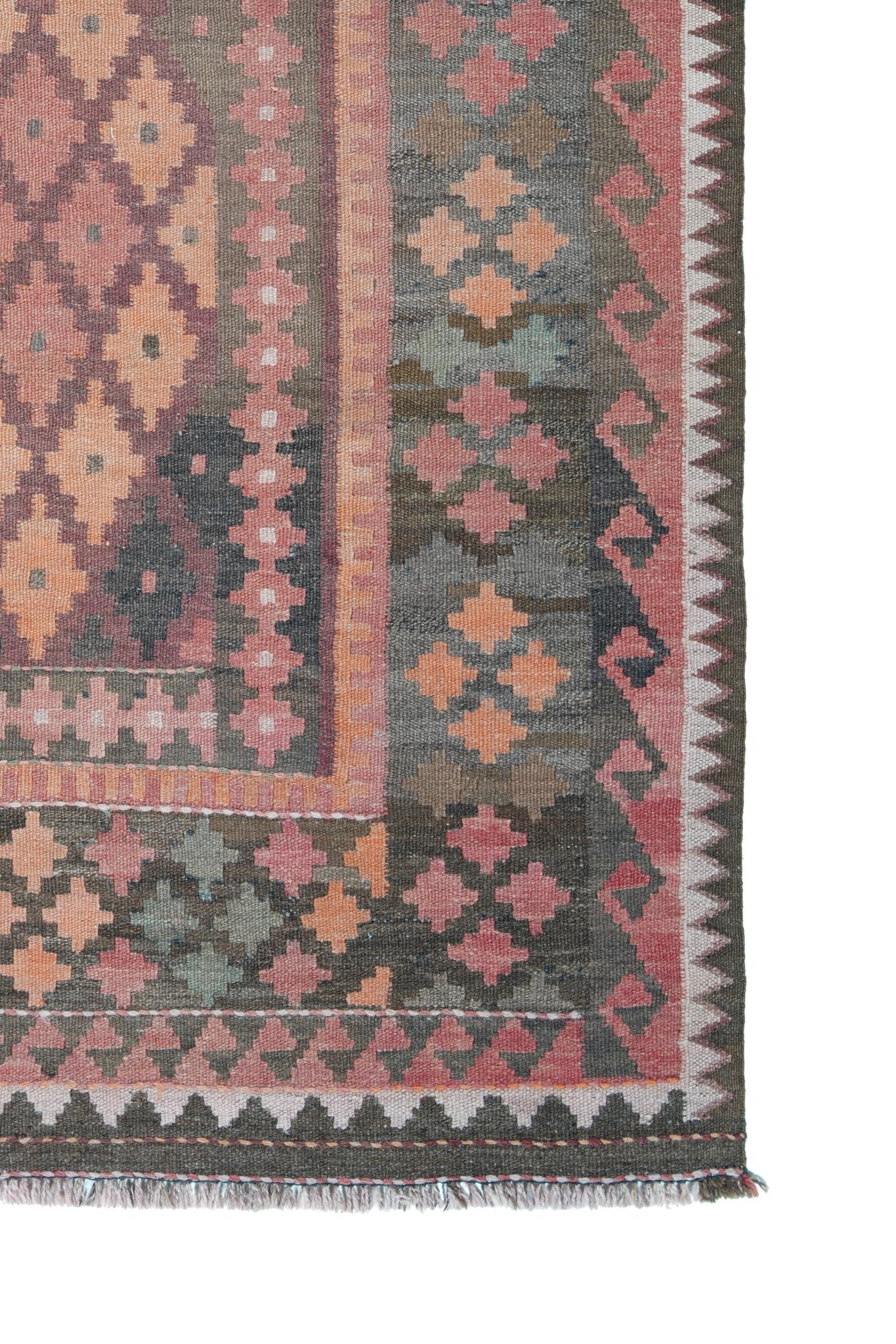 Kelim loper vloerkleed handgeweven uit Afghanistan - 4