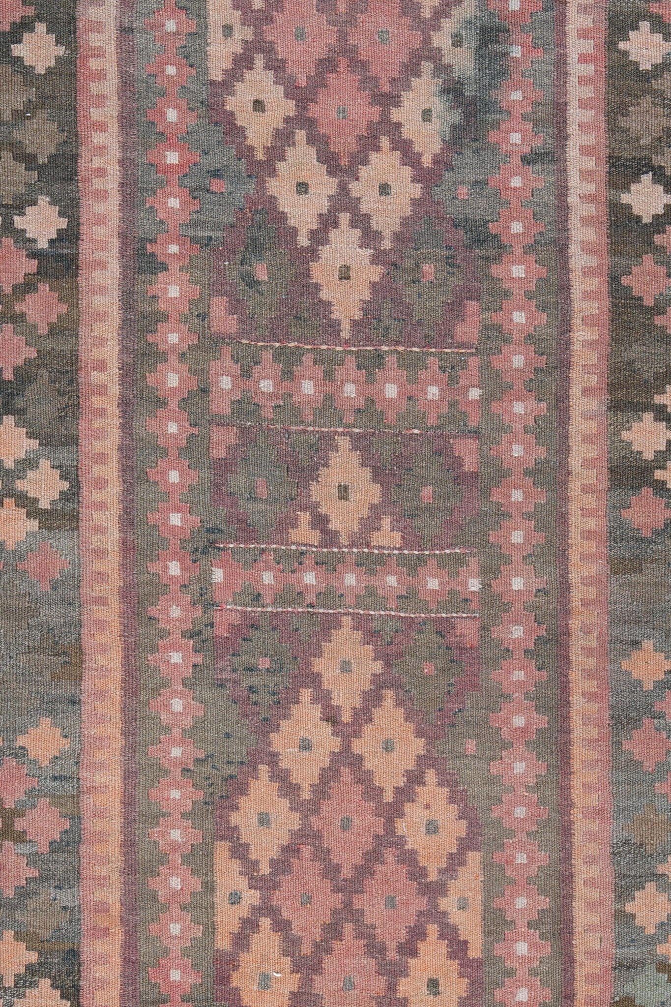 Kelim loper vloerkleed handgeweven uit Afghanistan - 3