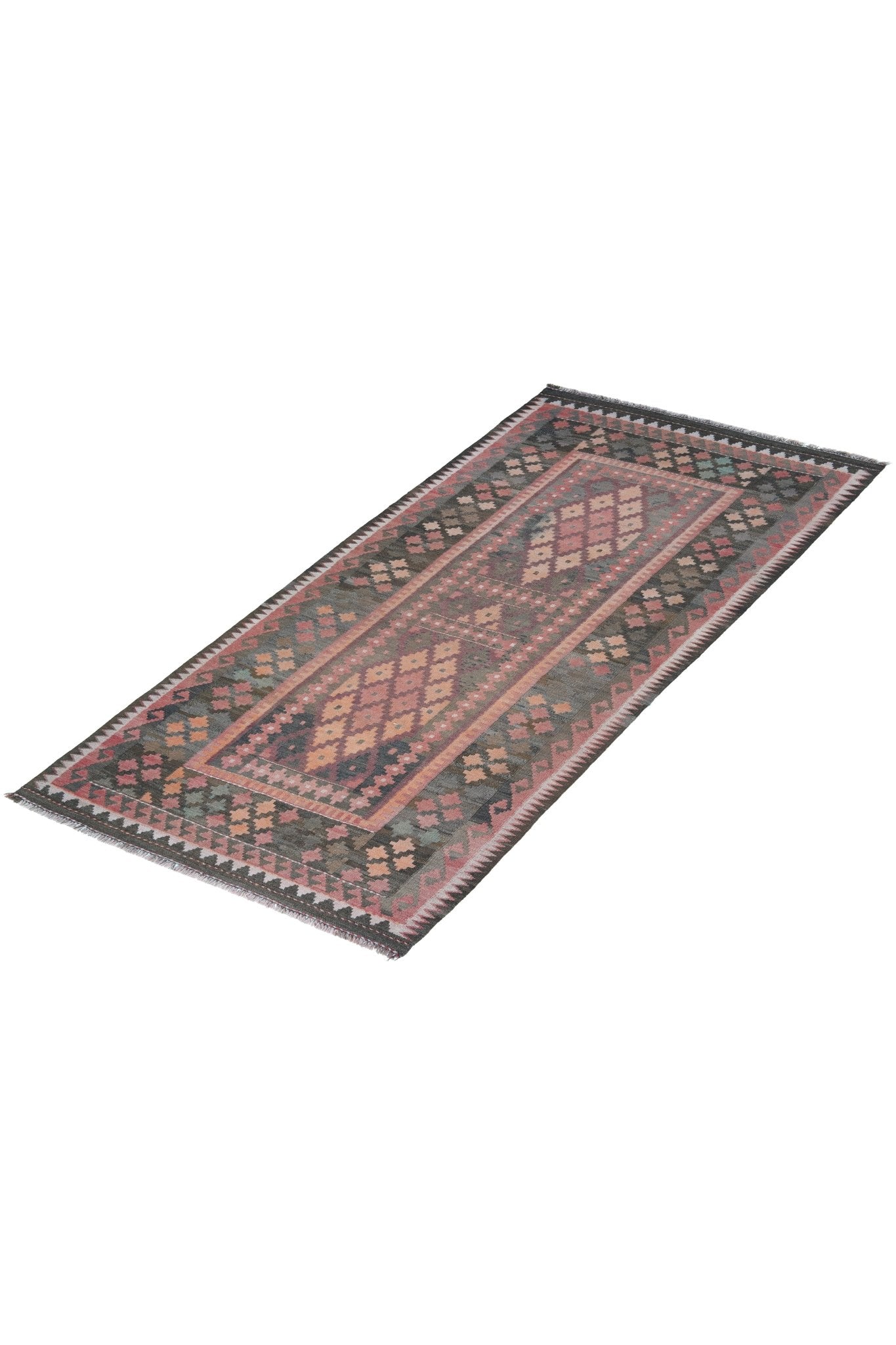 Kelim loper vloerkleed handgeweven uit Afghanistan - 2