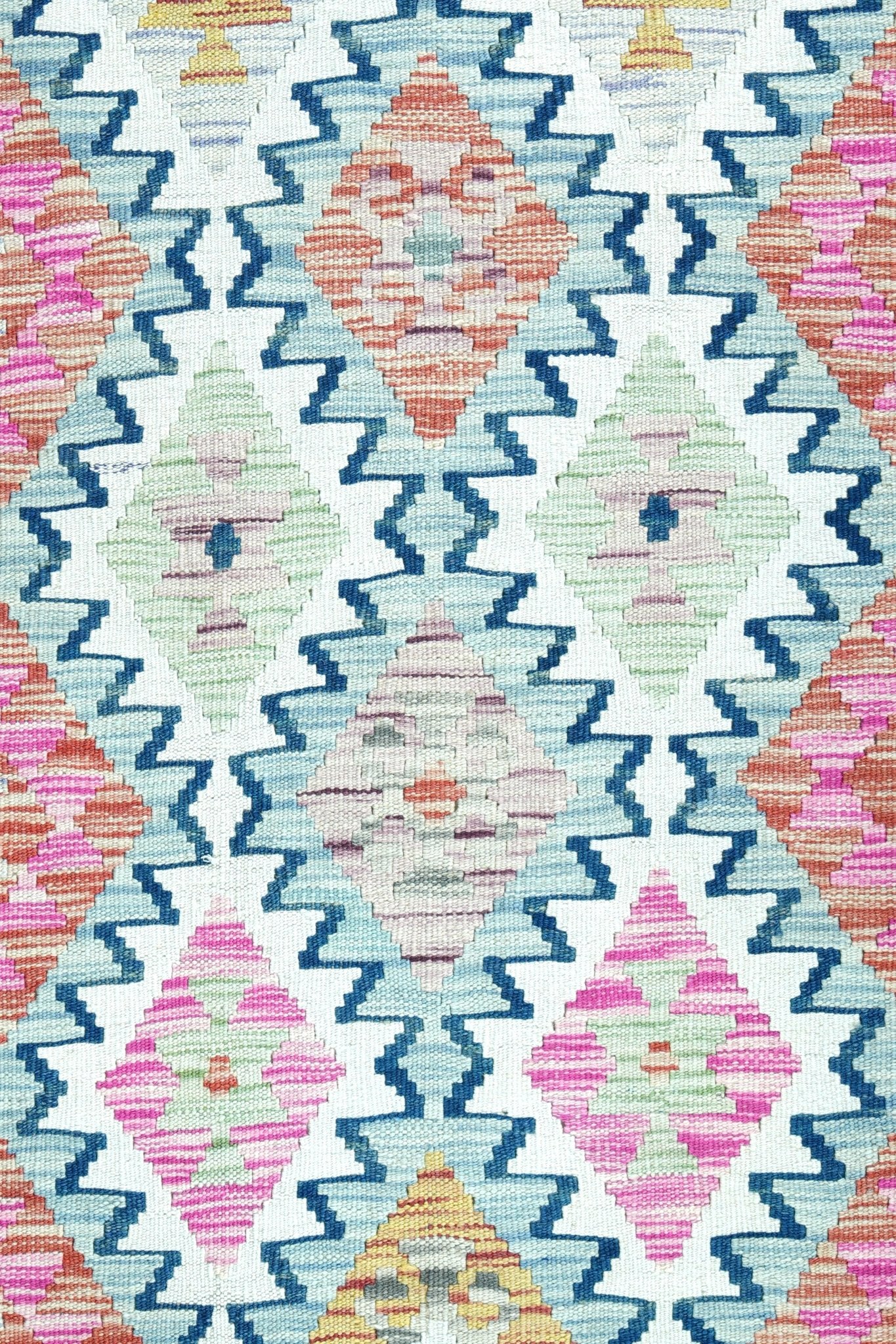 Kelim loper vloerkleed handgeweven uit Afghanistan - 3