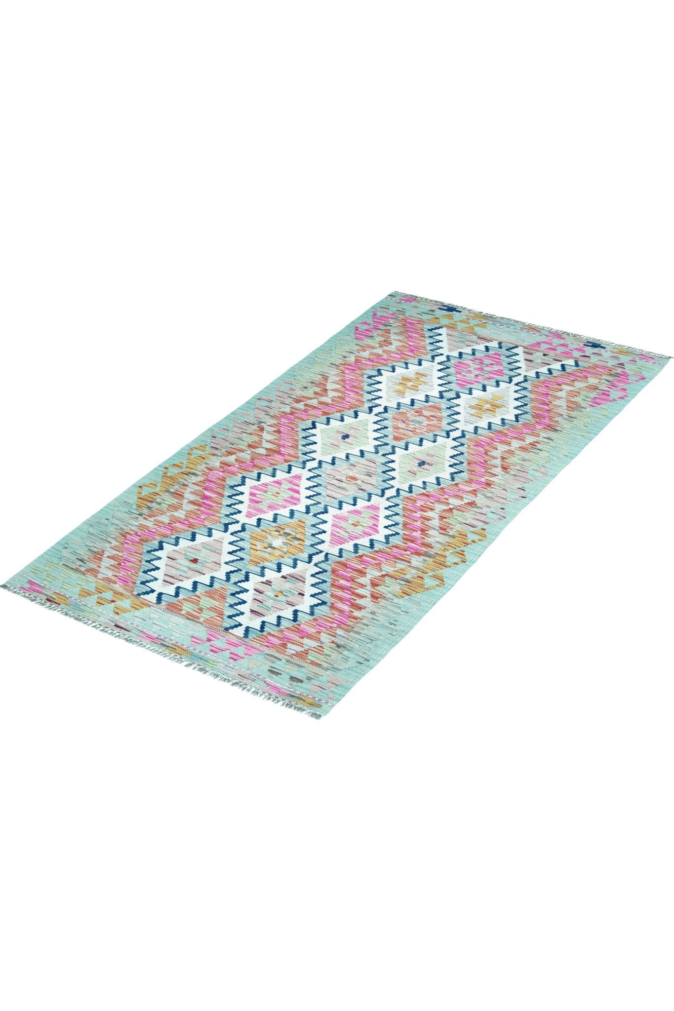 Kelim loper vloerkleed handgeweven uit Afghanistan - 2