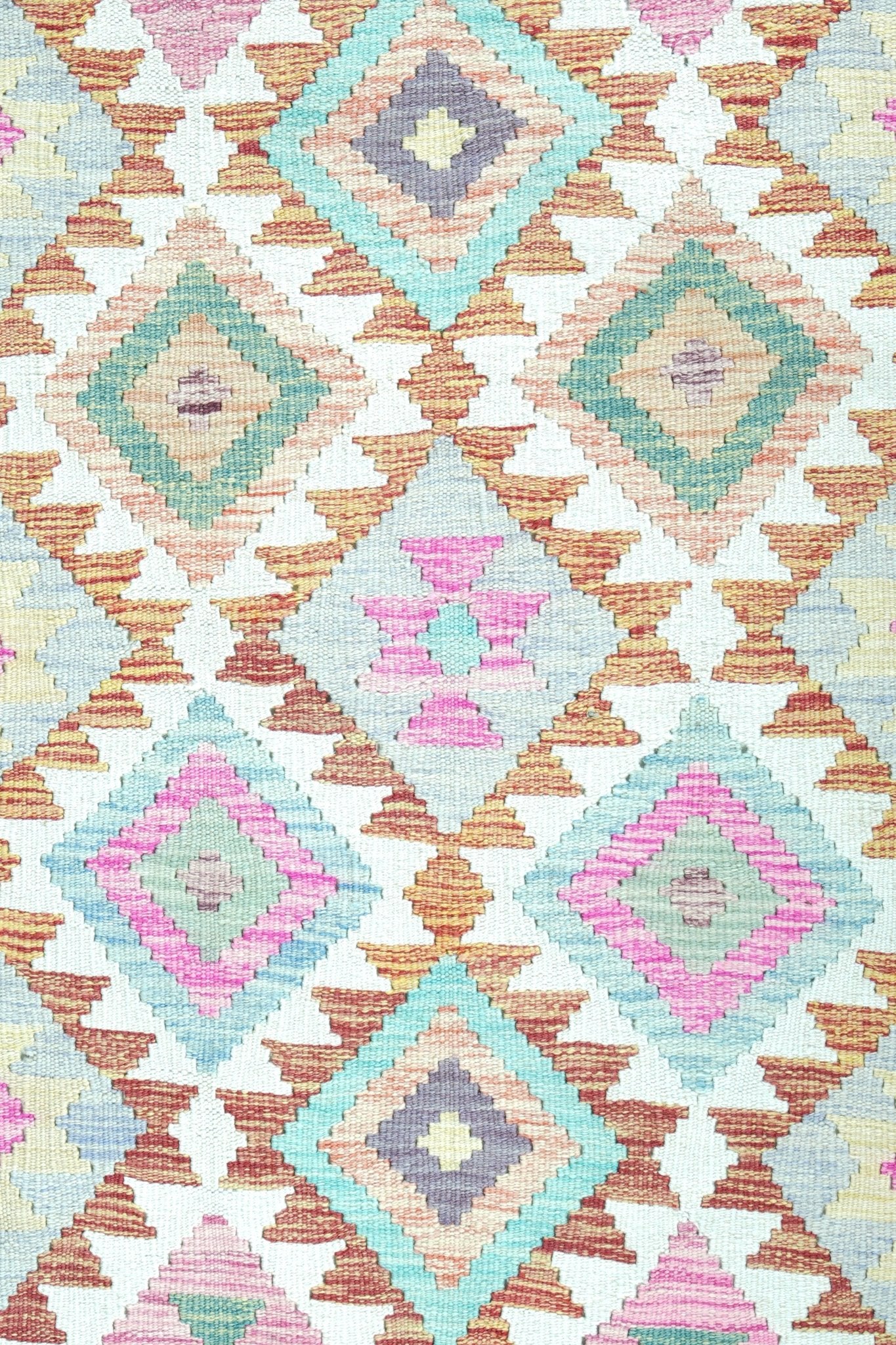 Kelim loper vloerkleed handgeweven uit Afghanistan - 3