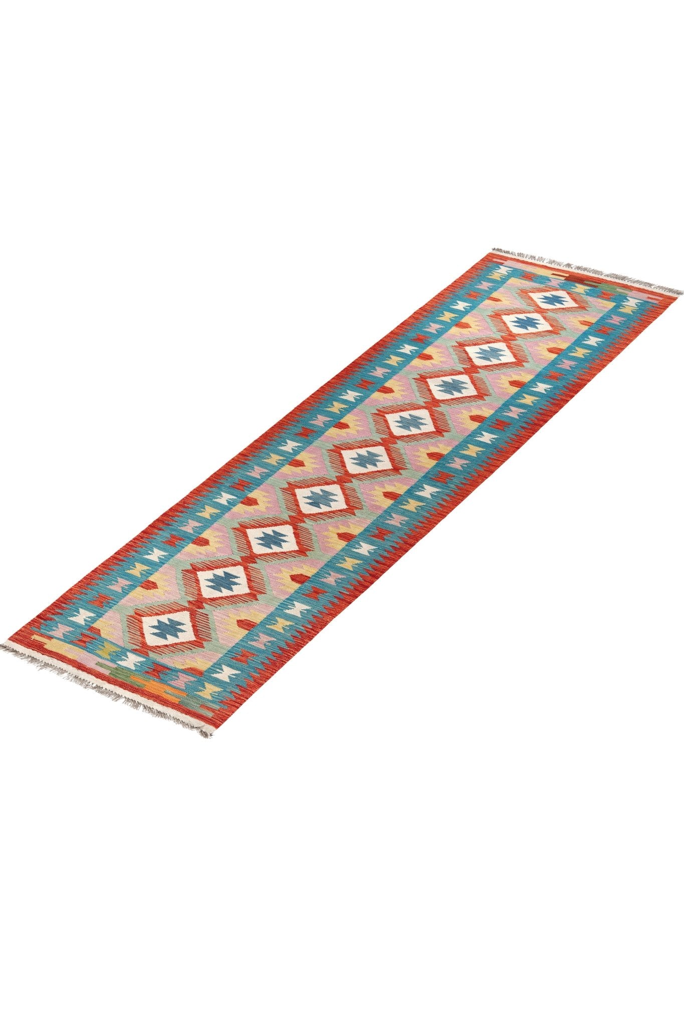 Kelim loper vloerkleed handgeweven uit Afghanistan - 2