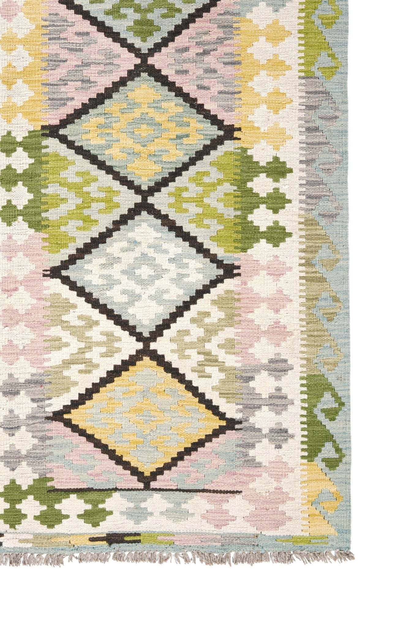 Kelim loper vloerkleed handgeweven uit Afghanistan - 4