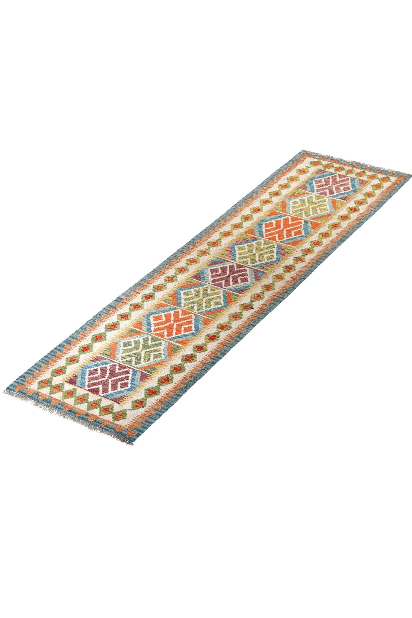 Kelim loper vloerkleed handgeweven uit Afghanistan - 2