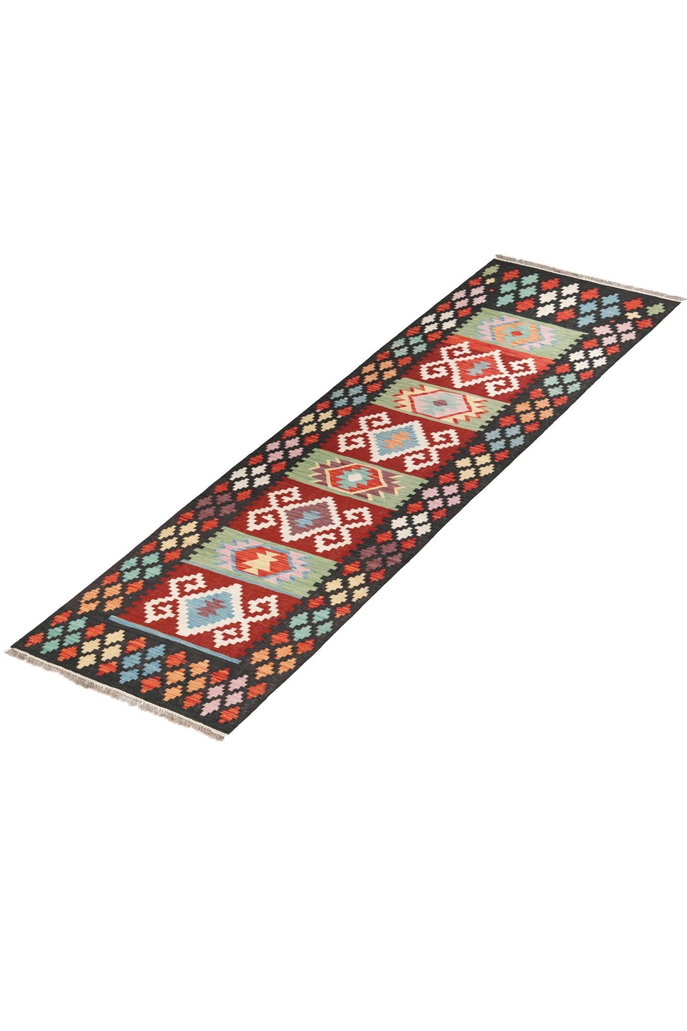 Kelim loper vloerkleed handgeweven uit Afghanistan - 2