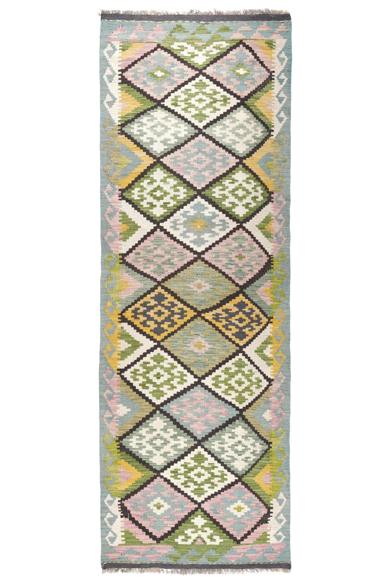 Kelim loper vloerkleed handgeweven uit Afghanistan - 1