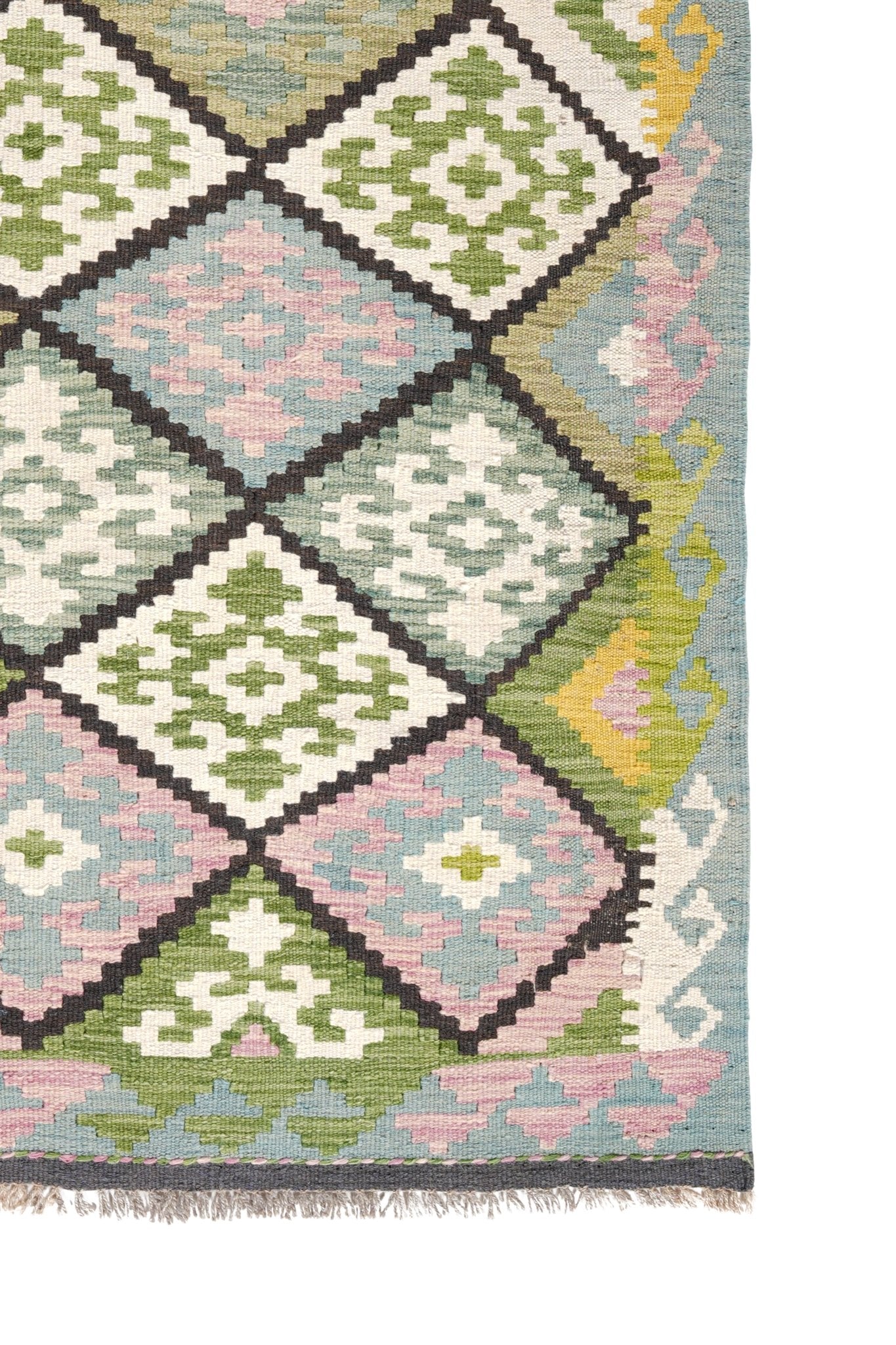 Kelim loper vloerkleed handgeweven uit Afghanistan - 4