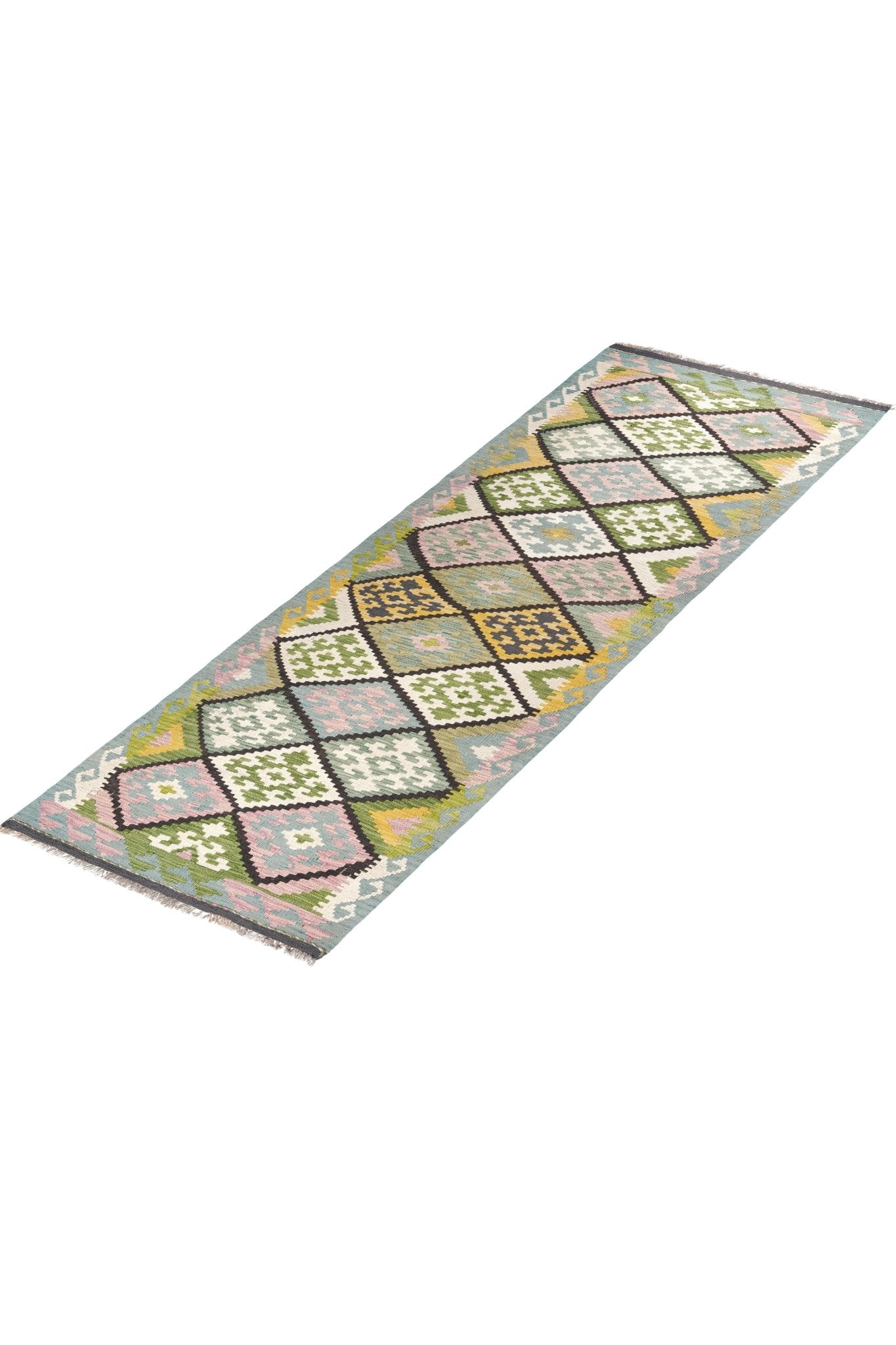 Kelim loper vloerkleed handgeweven uit Afghanistan - 2