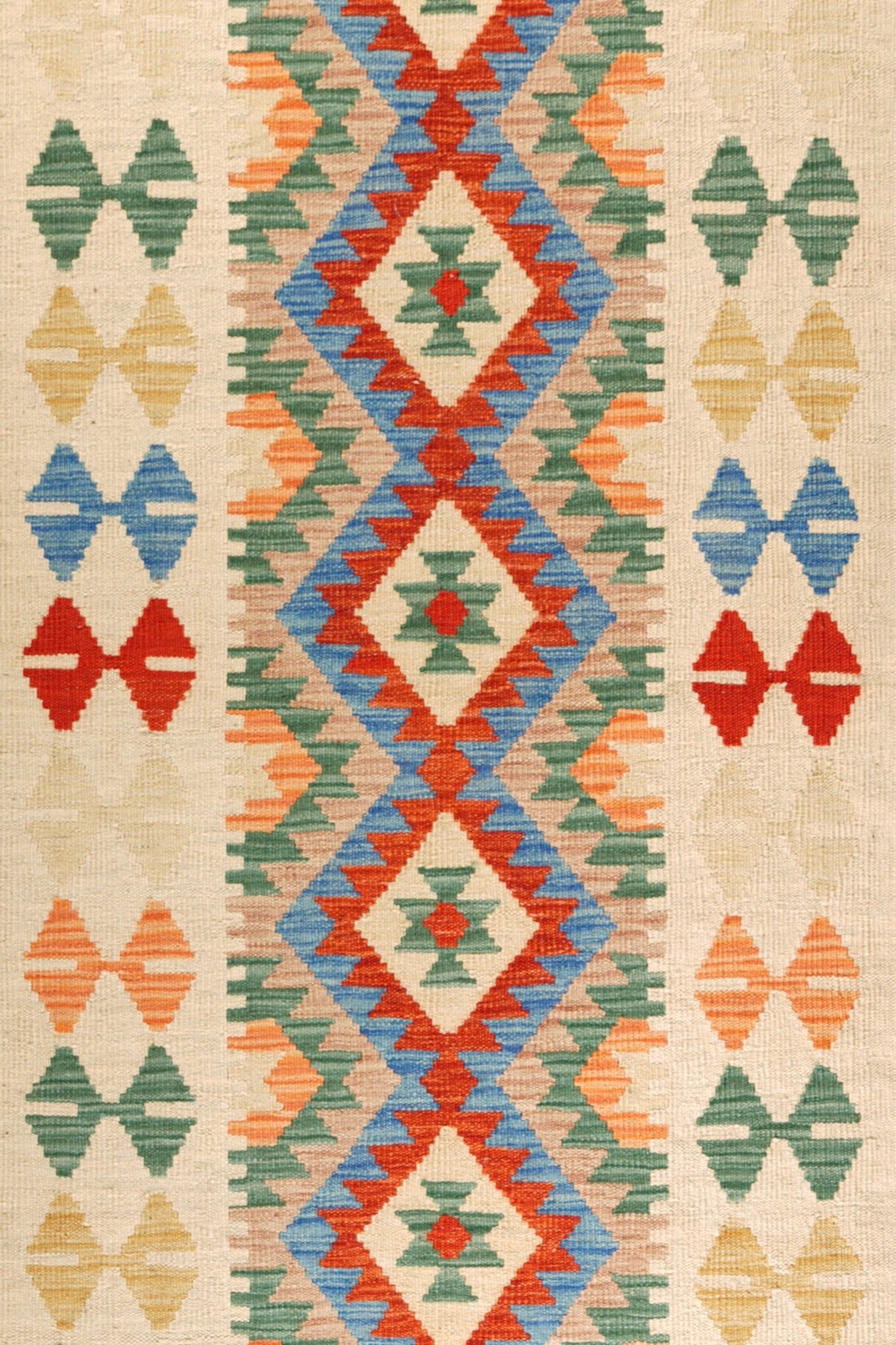 Kelim loper vloerkleed handgeweven uit Afghanistan - 3