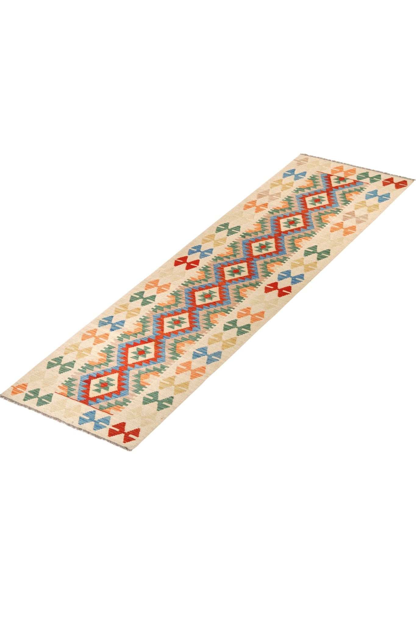 Kelim loper vloerkleed handgeweven uit Afghanistan - 2