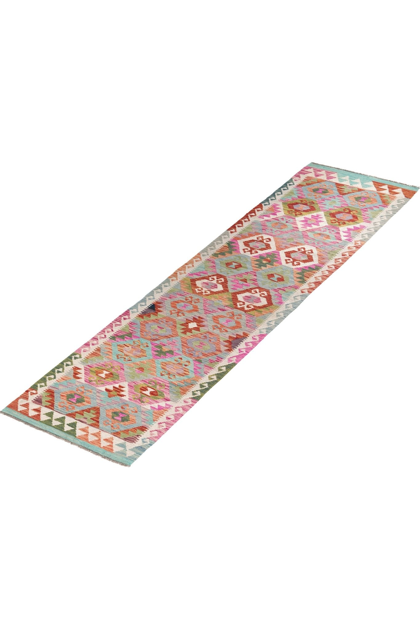 Kelim loper vloerkleed handgeweven uit Afghanistan - 2