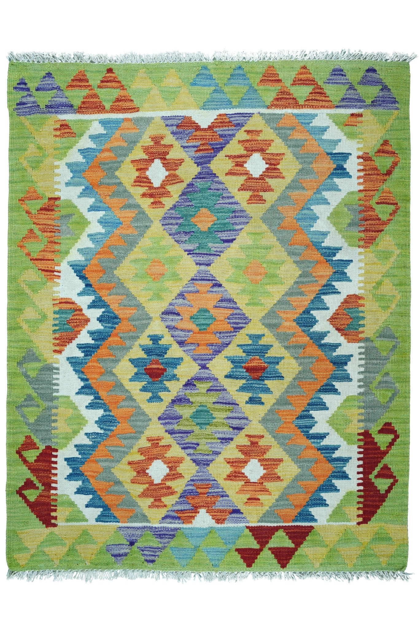 Kelim vloerkleed handgeweven uit Afghanistan - 1