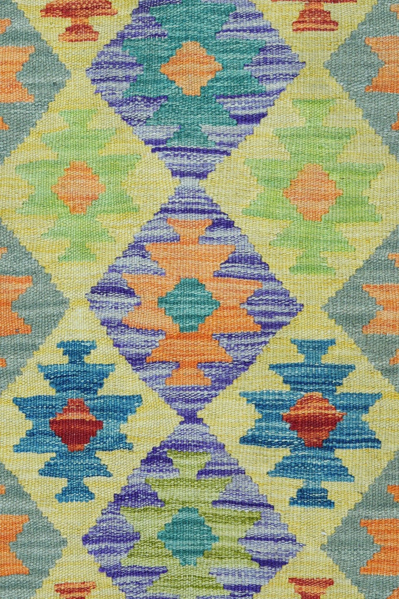 Kelim vloerkleed handgeweven uit Afghanistan - 3