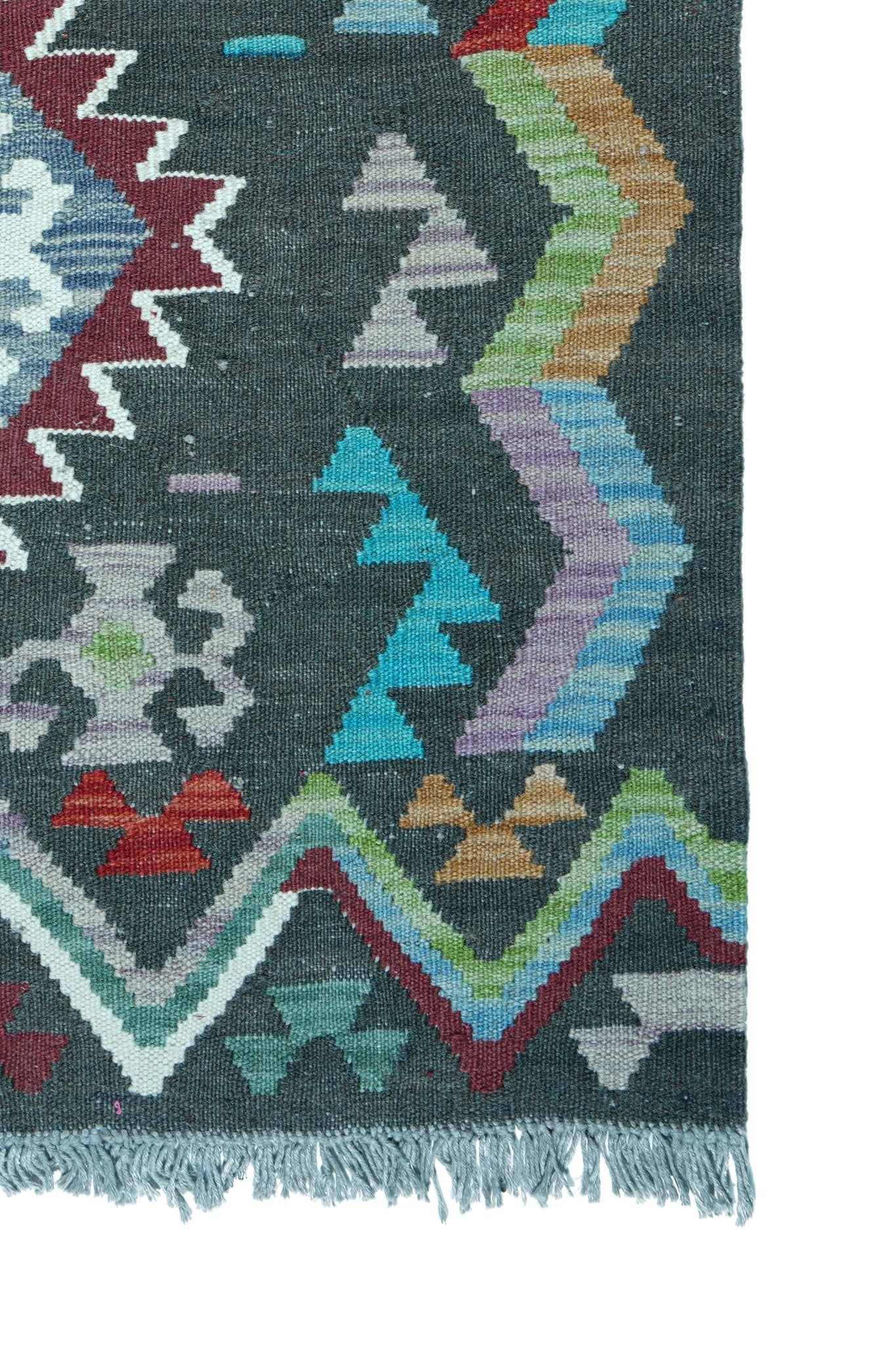 Kelim vloerkleed handgeweven uit Afghanistan - 4