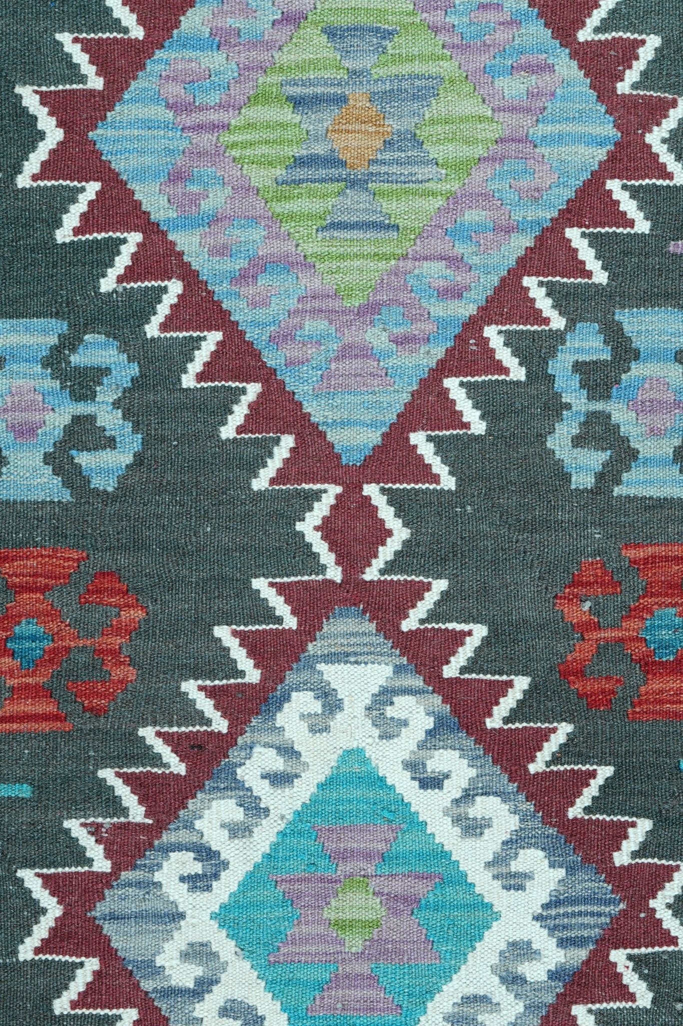 Kelim vloerkleed handgeweven uit Afghanistan - 3