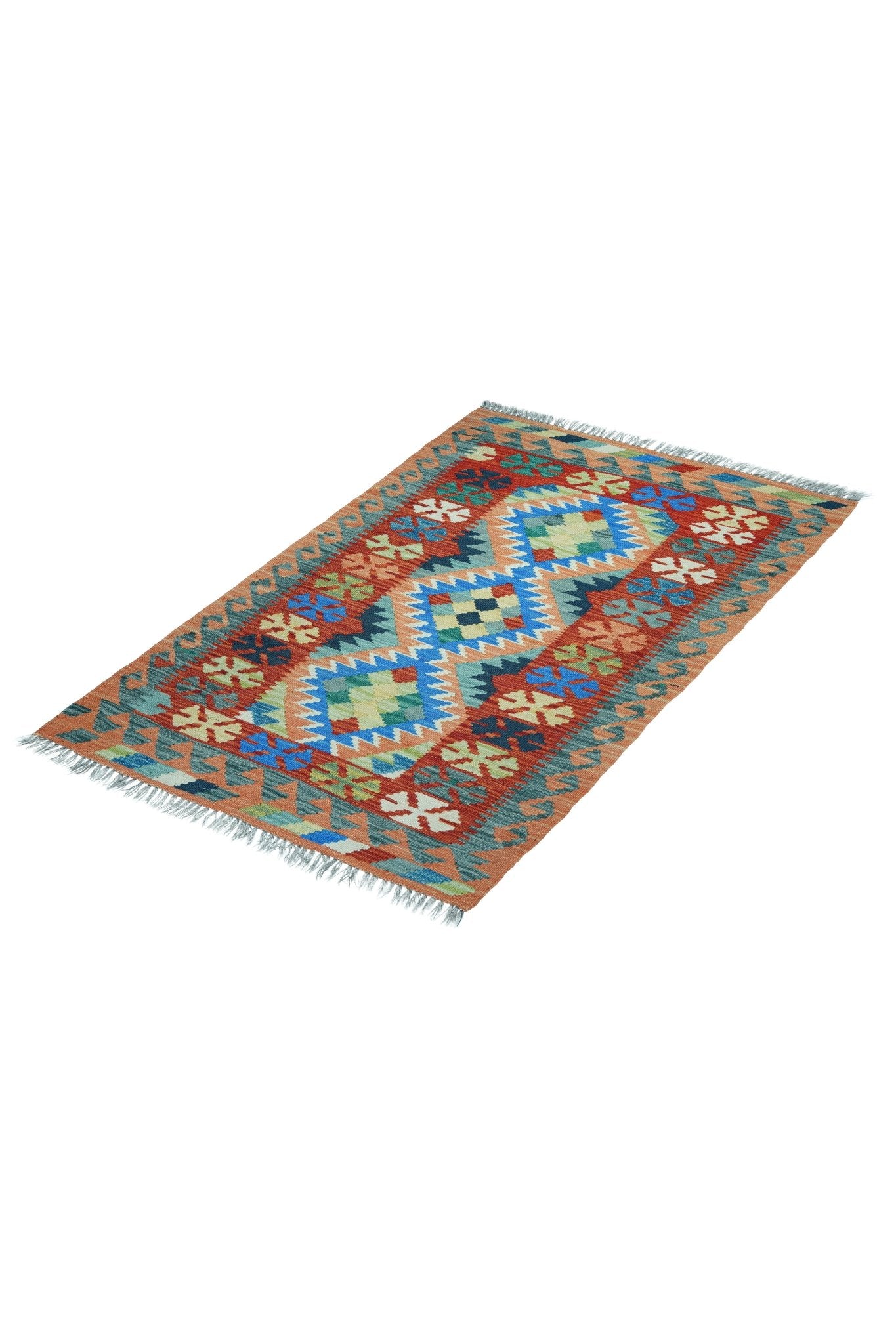 Kelim vloerkleed handgeweven uit Afghanistan - 2