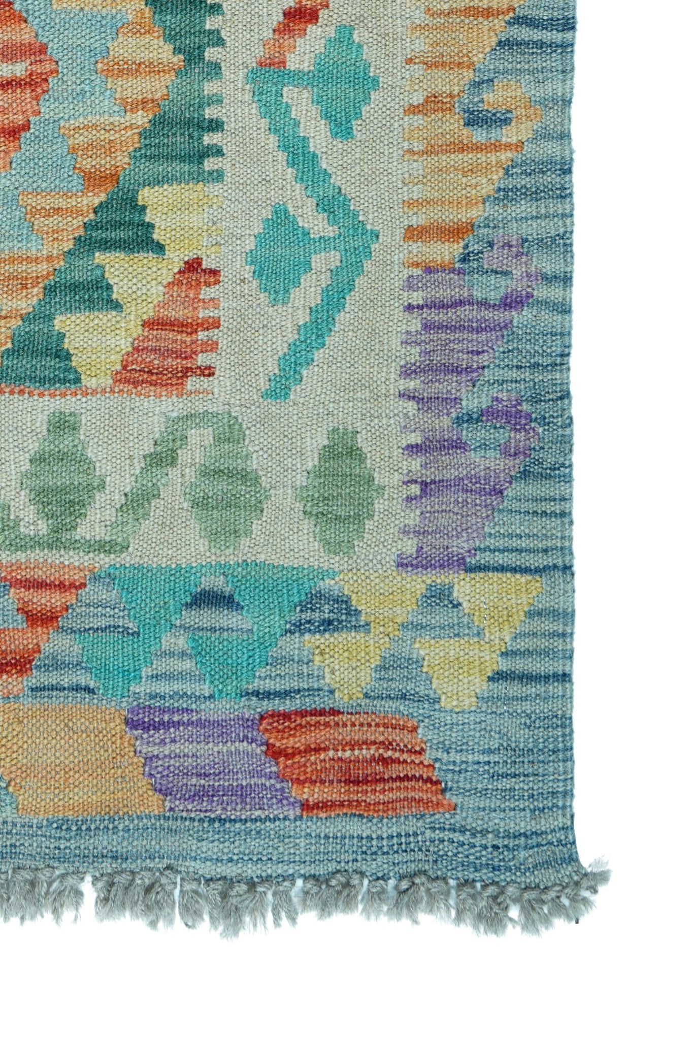 Kelim vloerkleed handgeweven uit Afghanistan - 4