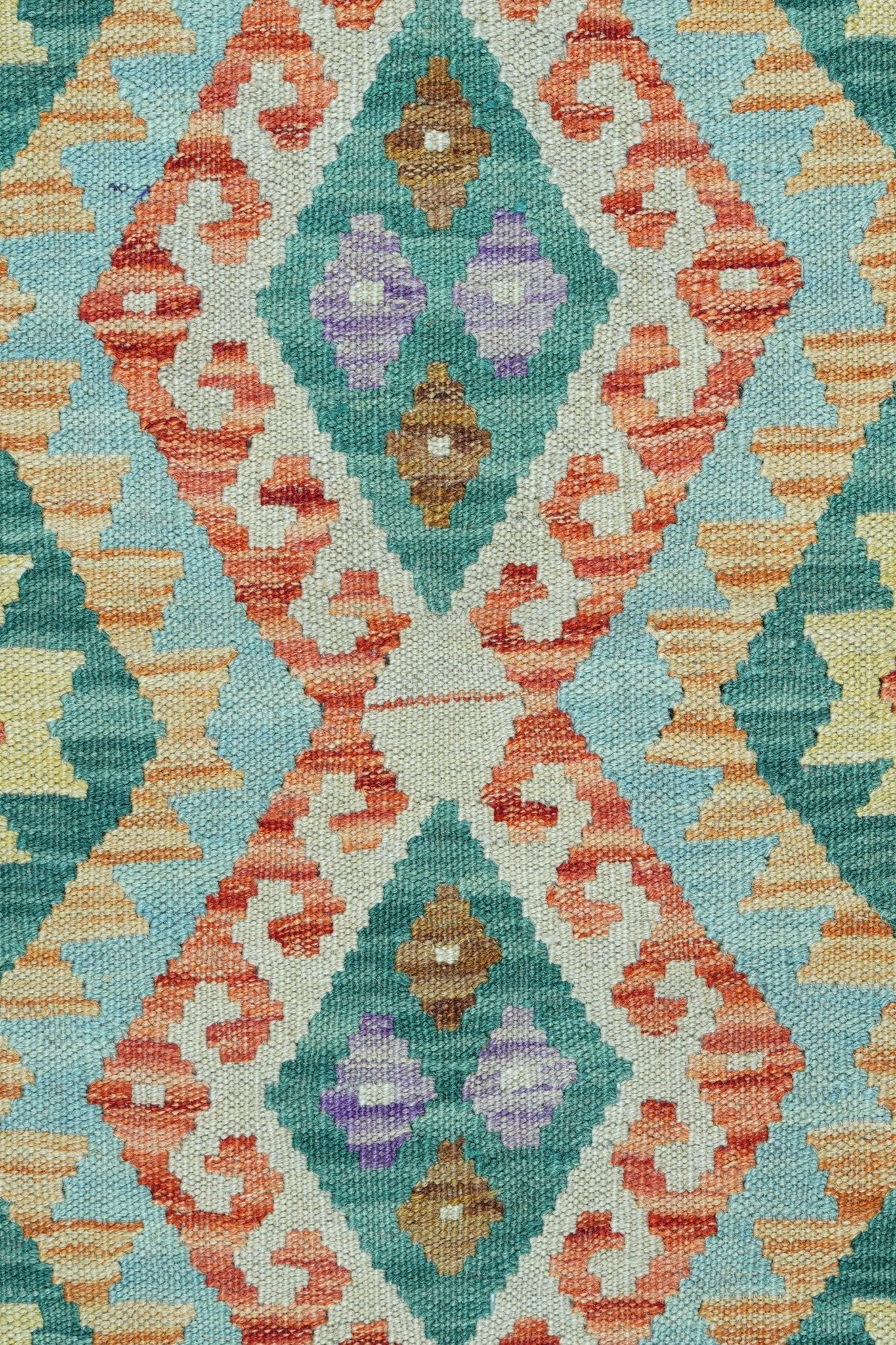 Kelim vloerkleed handgeweven uit Afghanistan - 3