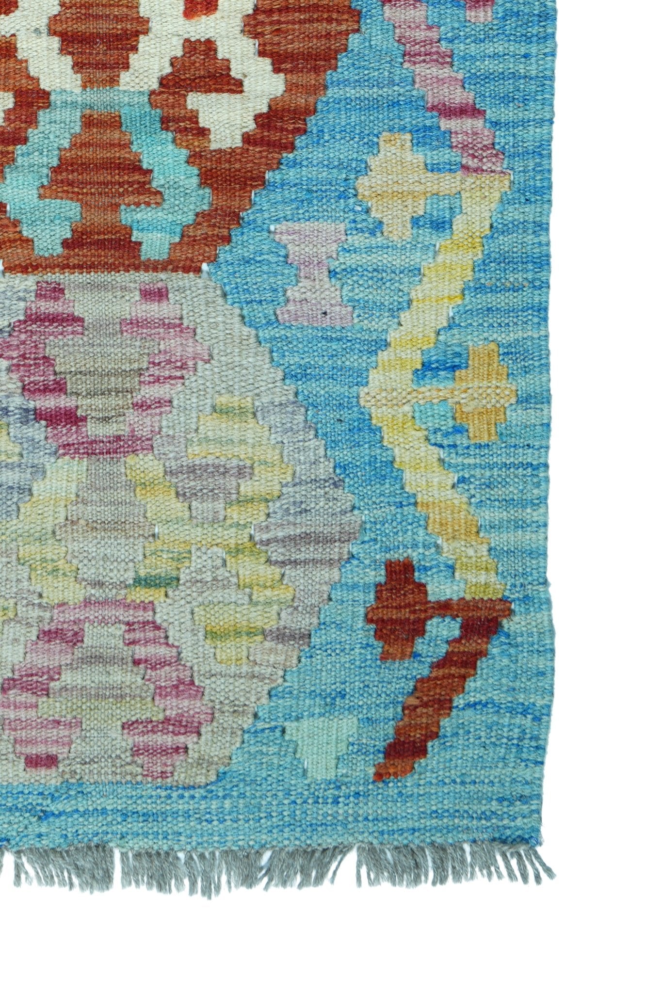 Kelim vloerkleed handgeweven uit Afghanistan - 4