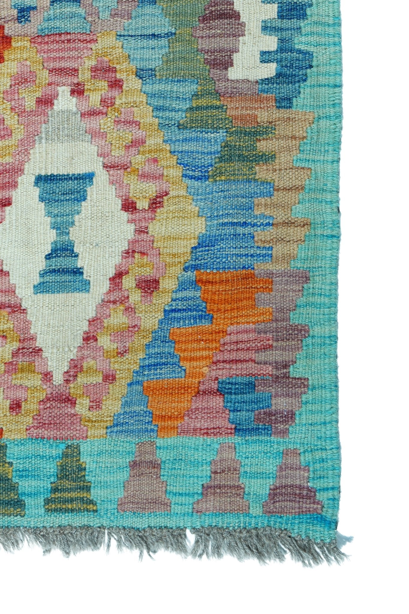 Kelim vloerkleed handgeweven uit Afghanistan - 4