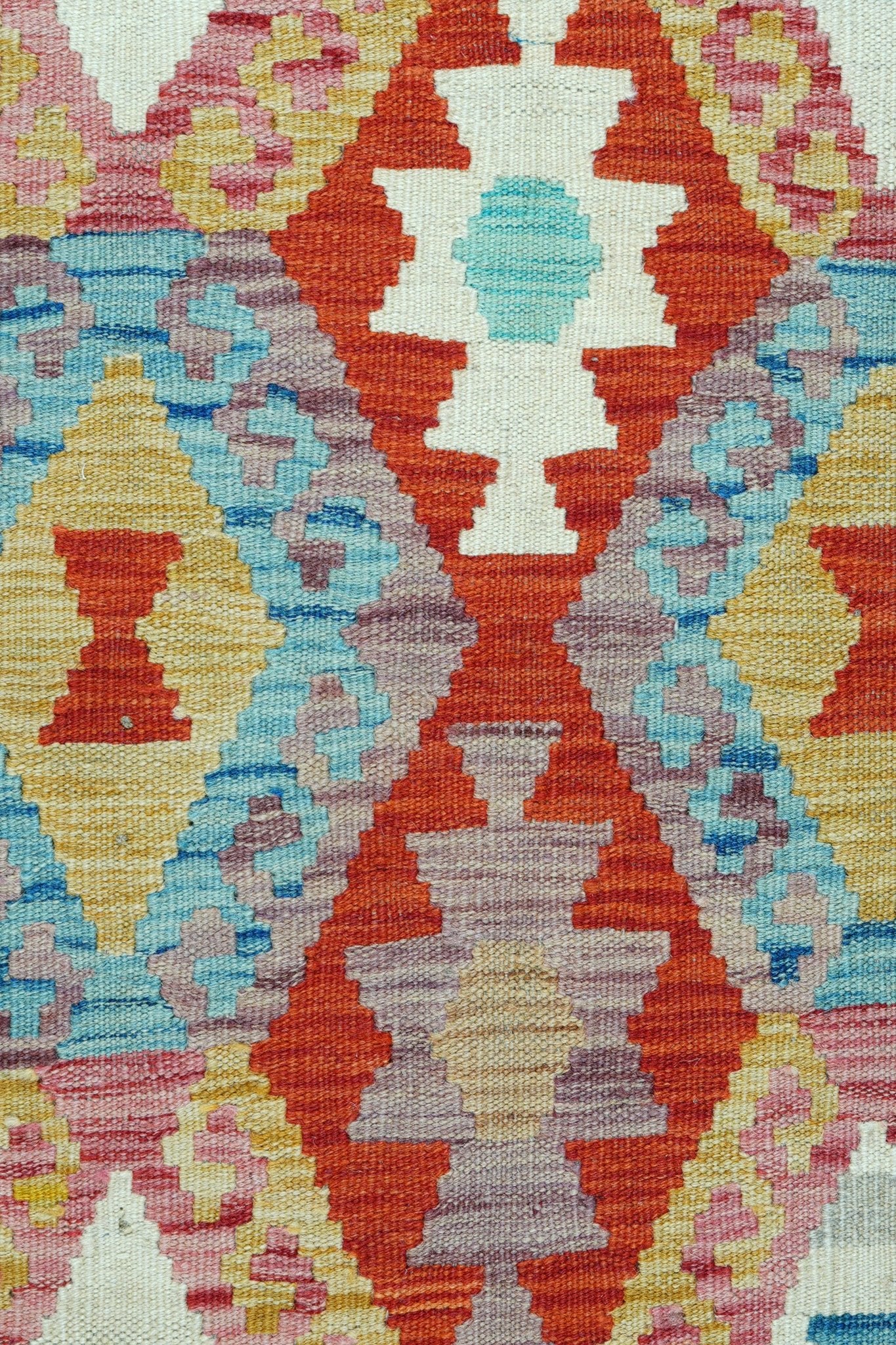 Kelim vloerkleed handgeweven uit Afghanistan - 3