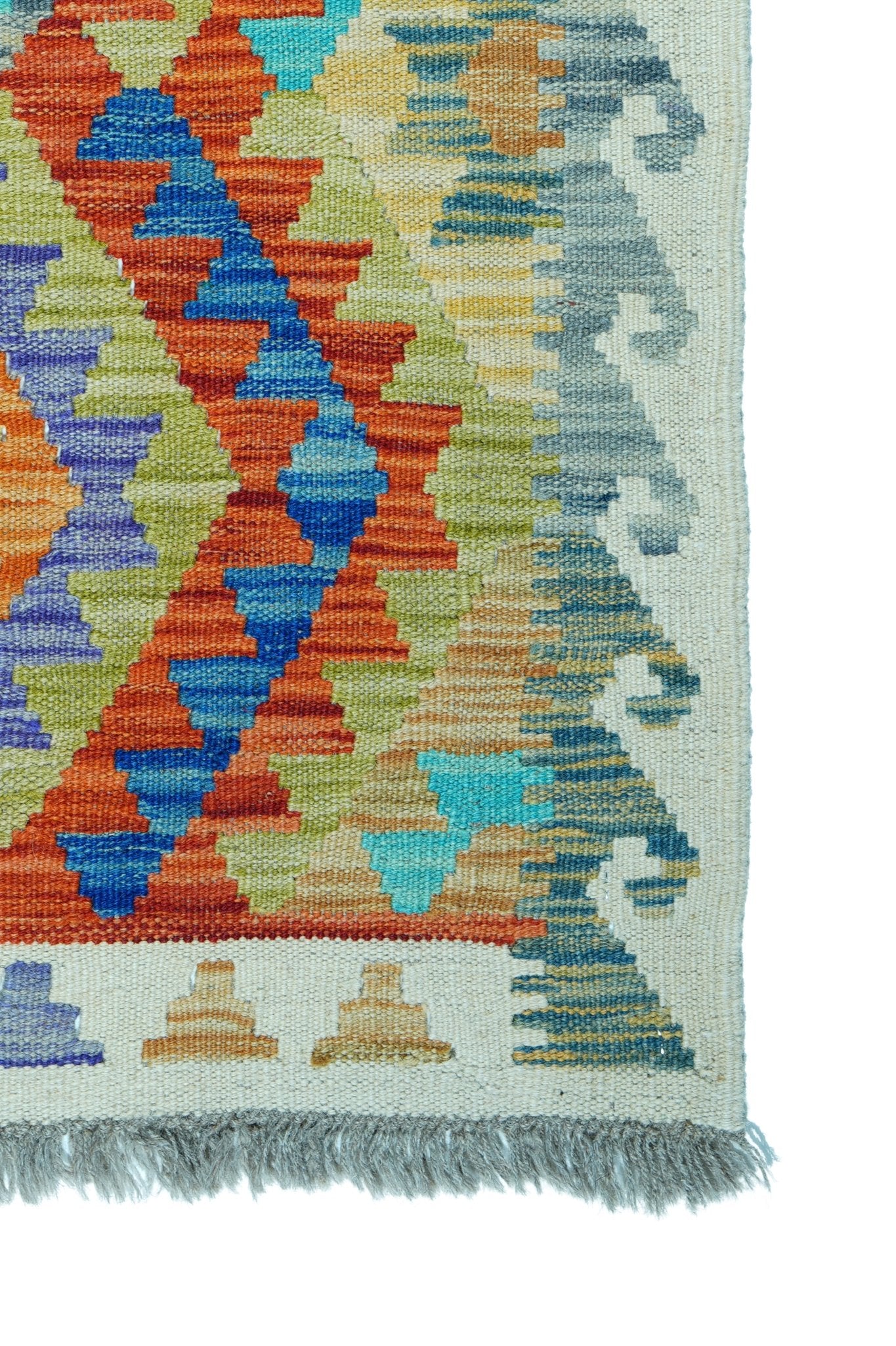 Kelim vloerkleed handgeweven uit Afghanistan - 4