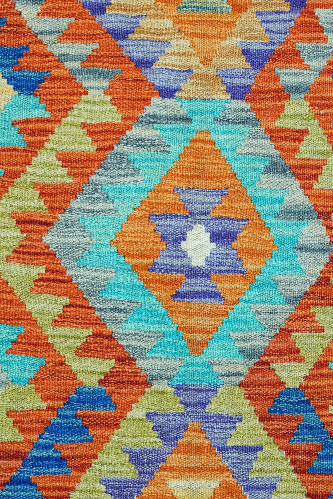 Kelim vloerkleed handgeweven uit Afghanistan - 3