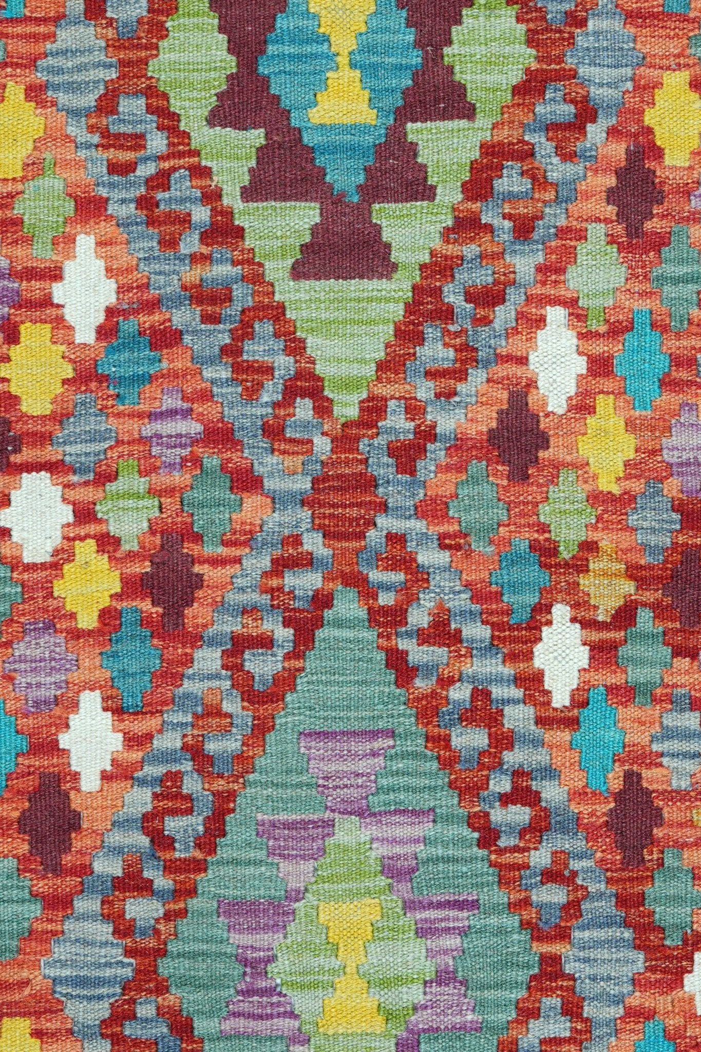 Kelim vloerkleed handgeweven uit Afghanistan - 3