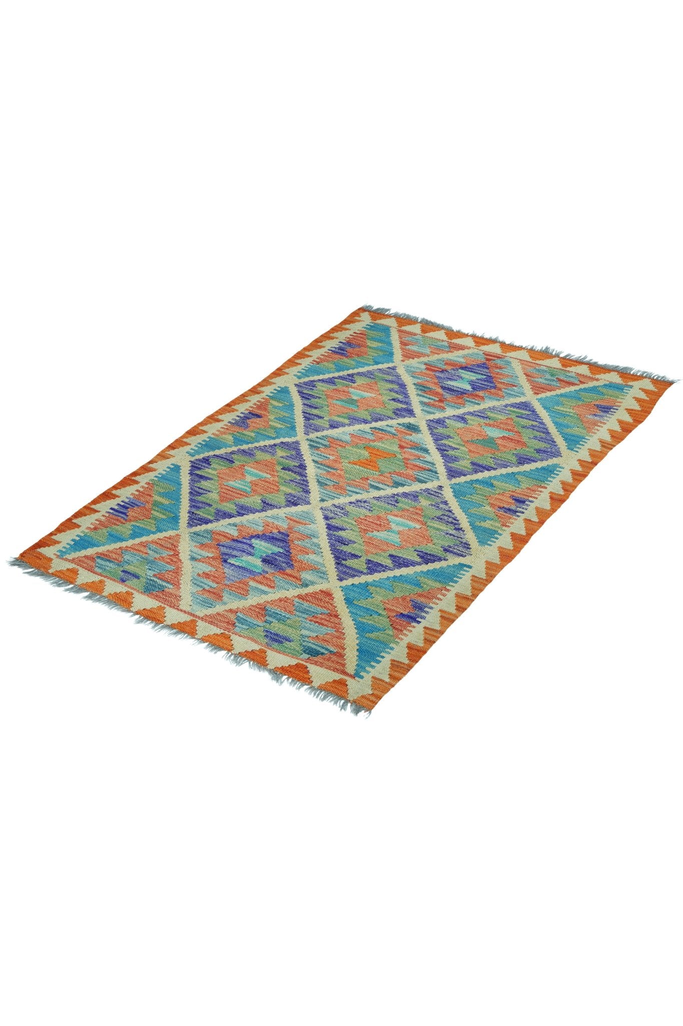 Kelim vloerkleed handgeweven uit Afghanistan - 2