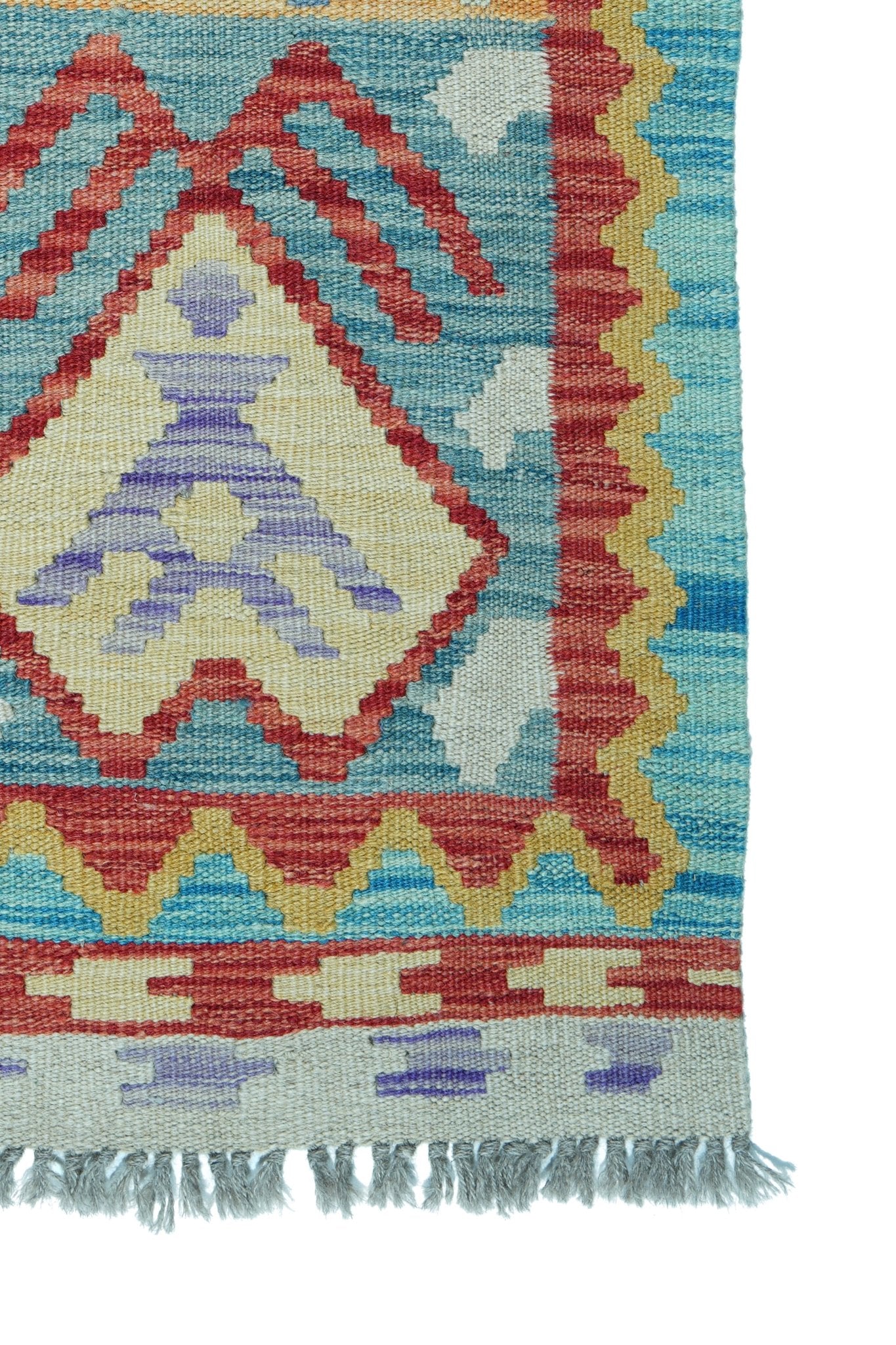 Kelim vloerkleed handgeweven uit Afghanistan - 4