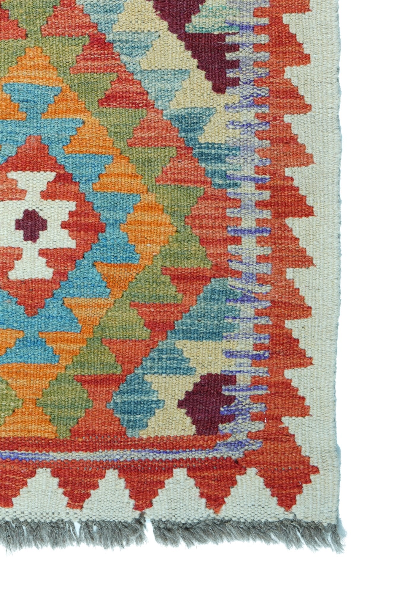 Kelim vloerkleed handgeweven uit Afghanistan - 4