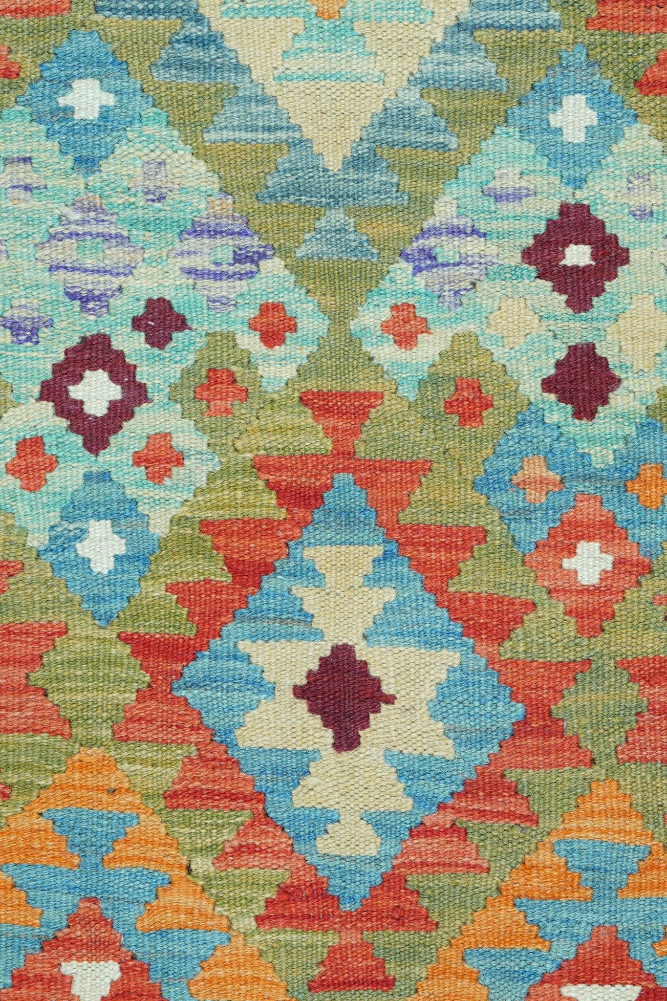 Kelim vloerkleed handgeweven uit Afghanistan - 3