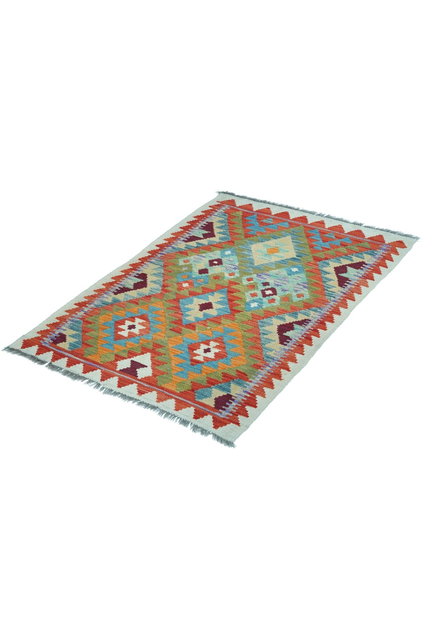 Kelim vloerkleed handgeweven uit Afghanistan - 2