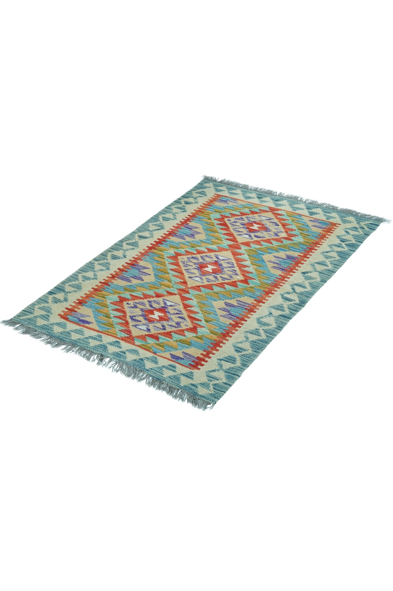 Kelim vloerkleed handgeweven uit Afghanistan - 2