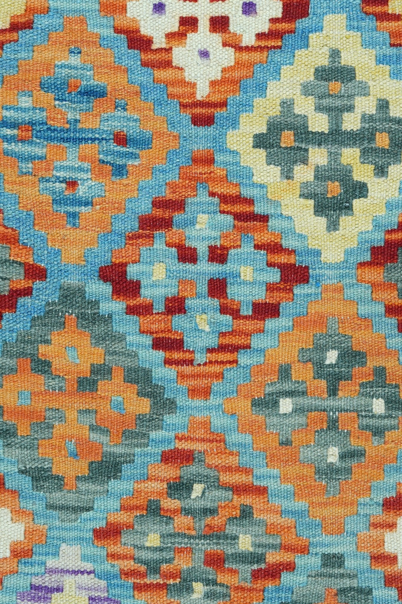 Kelim vloerkleed handgeweven uit Afghanistan - 3