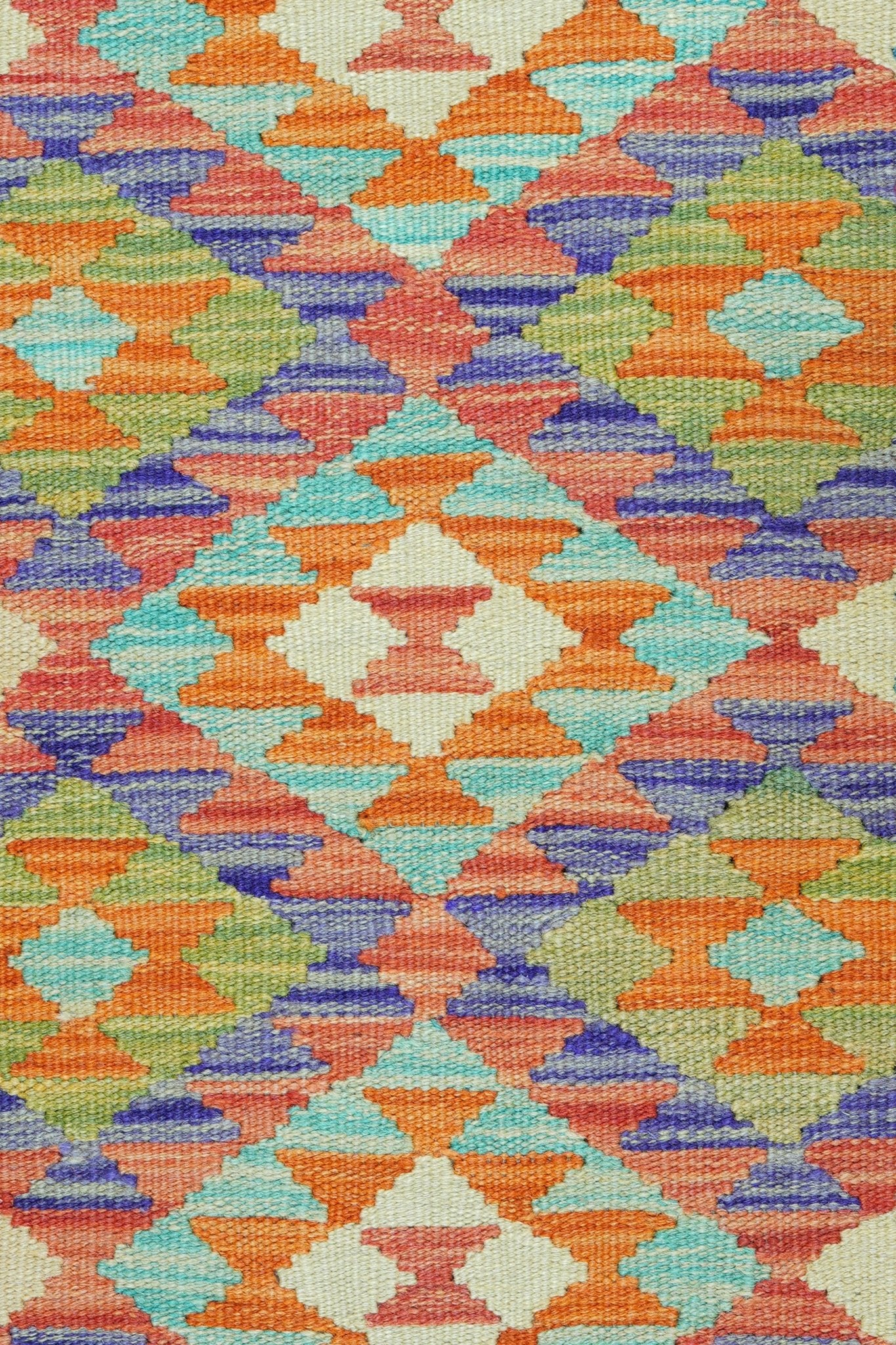 Kelim vloerkleed handgeweven uit Afghanistan - 3