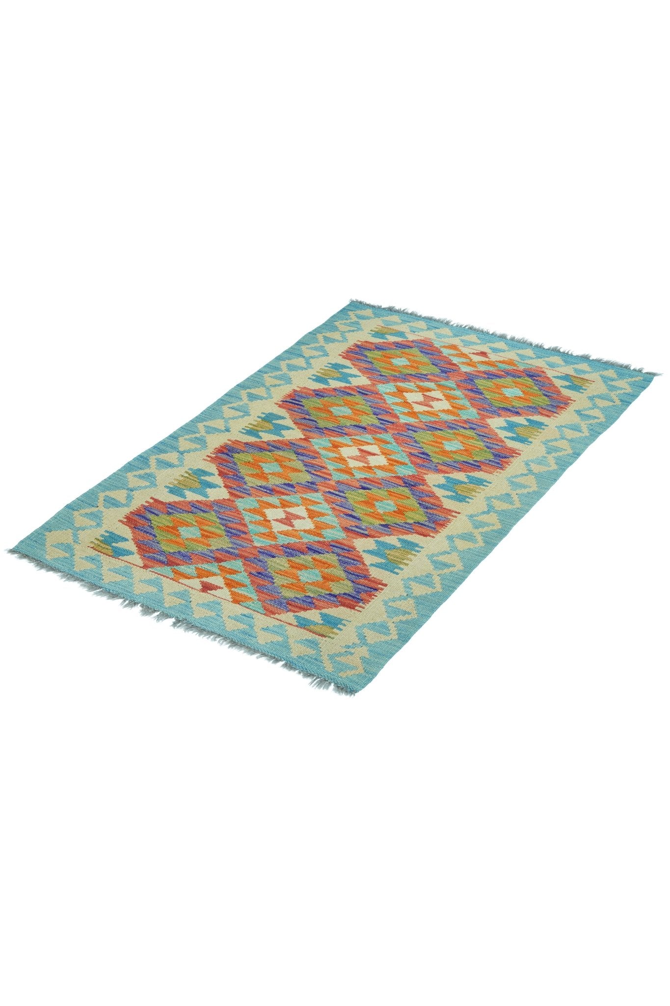 Kelim vloerkleed handgeweven uit Afghanistan - 2