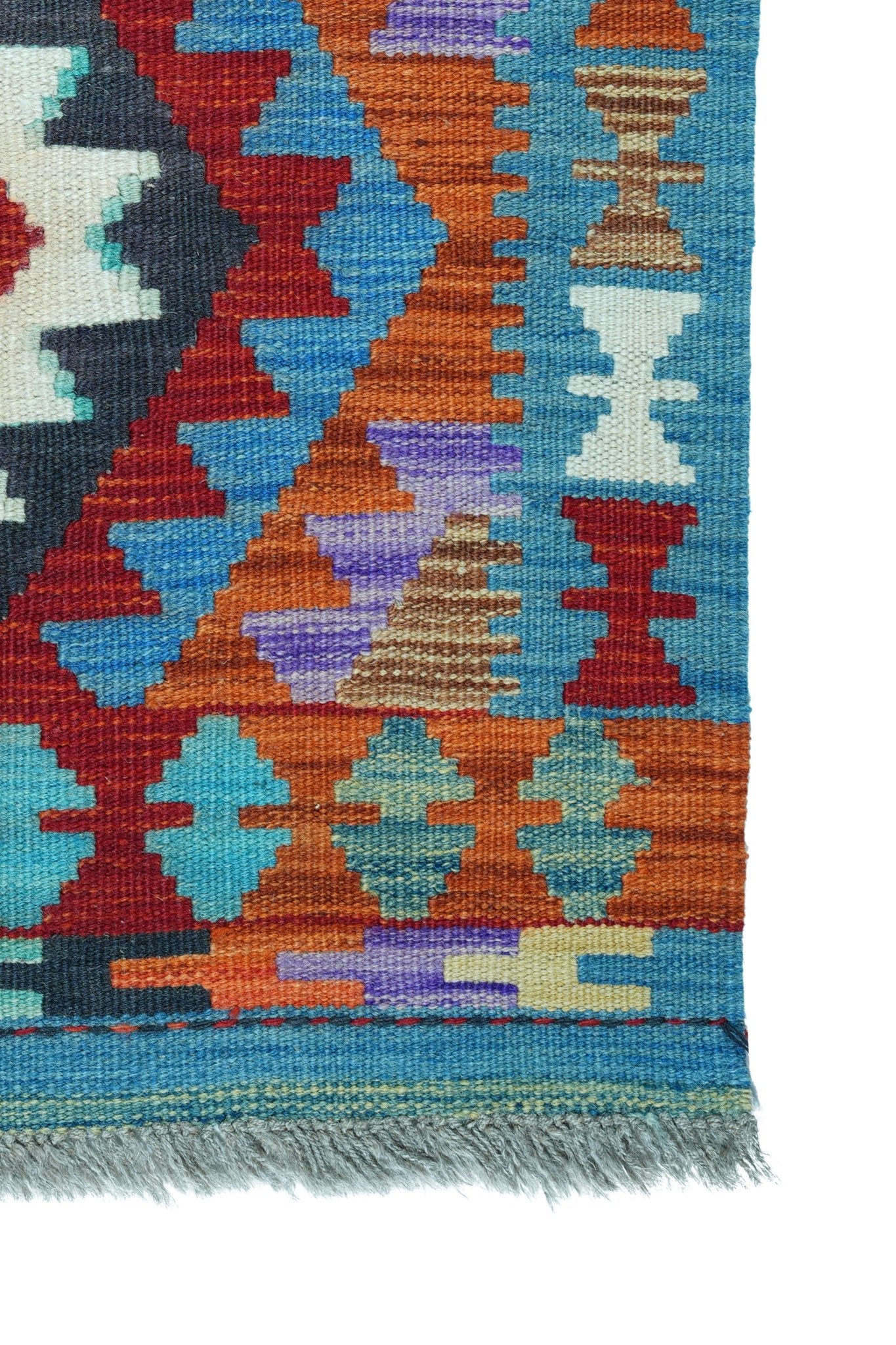 Kelim vloerkleed handgeweven uit Afghanistan - 4