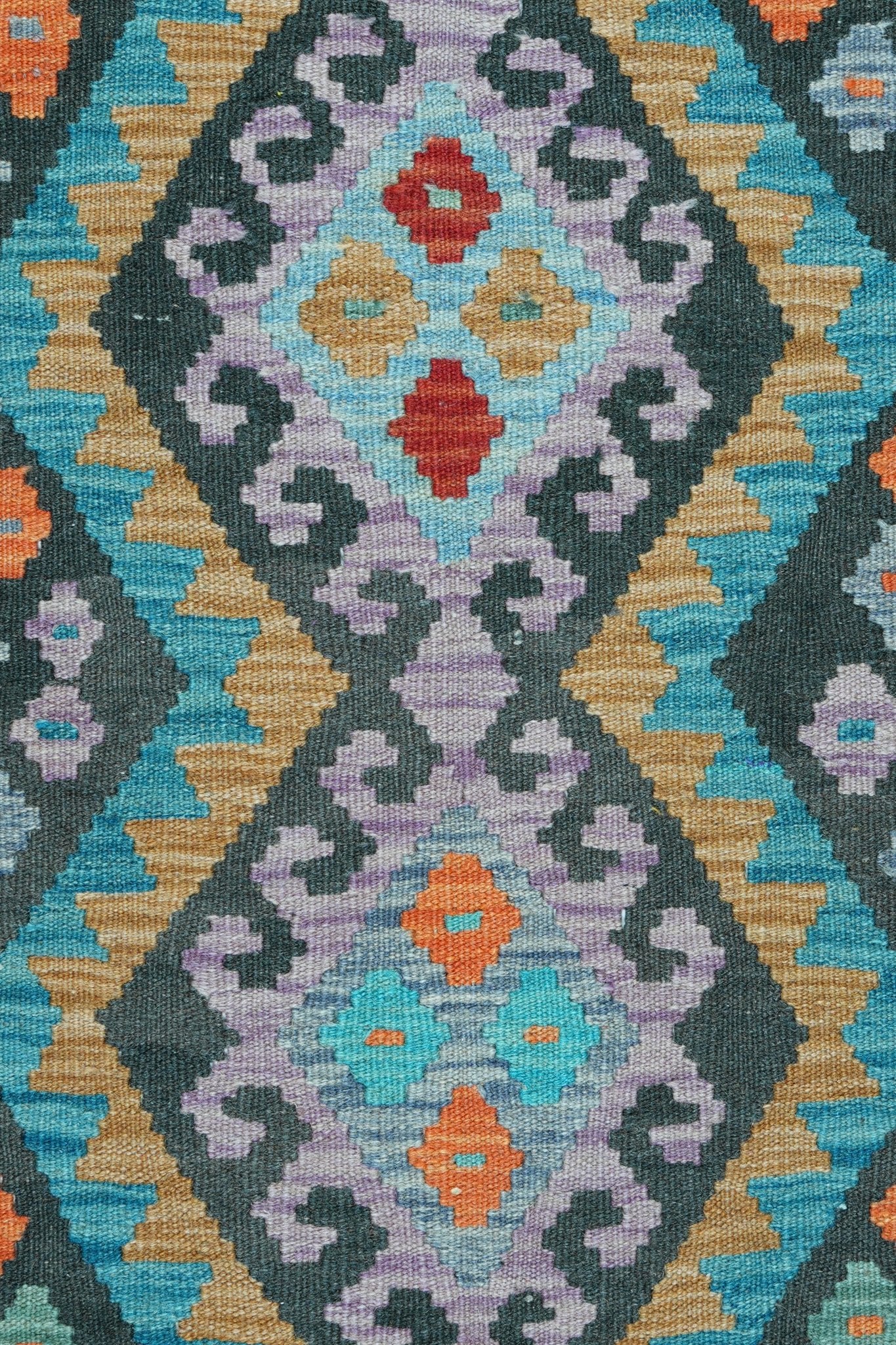 Kelim vloerkleed handgeweven uit Afghanistan - 3